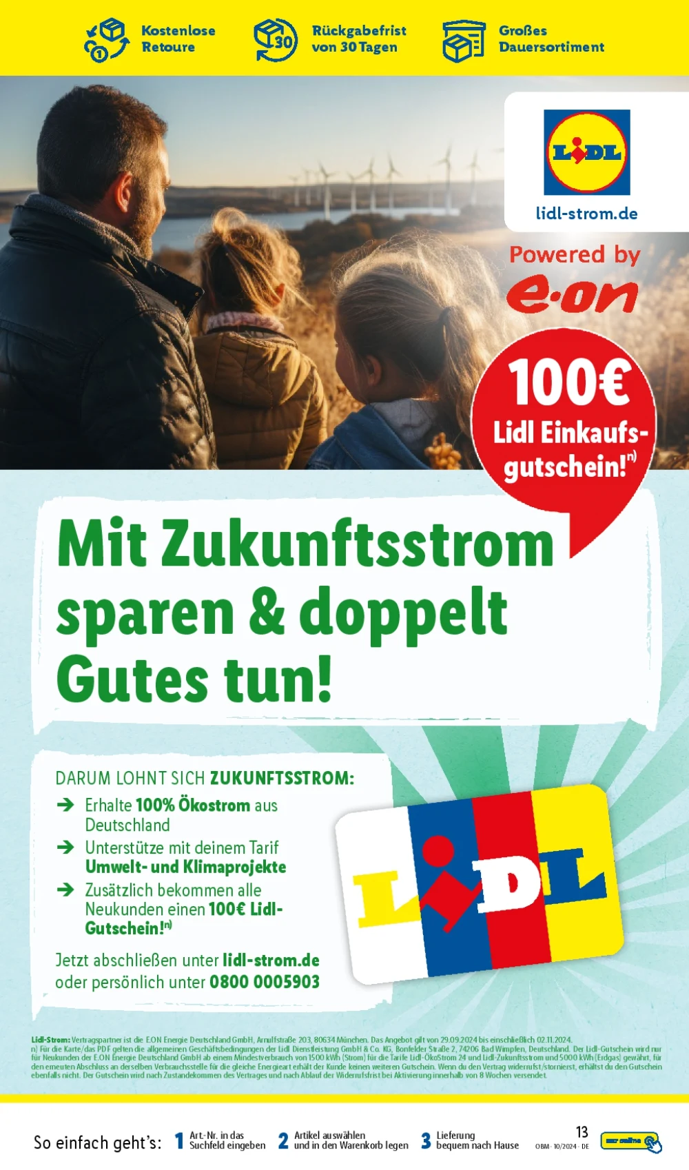 Lidl Online October 2024 Wöchentliche Angebote, Rabatte, Ermäßigungen und digitale Gutscheine.