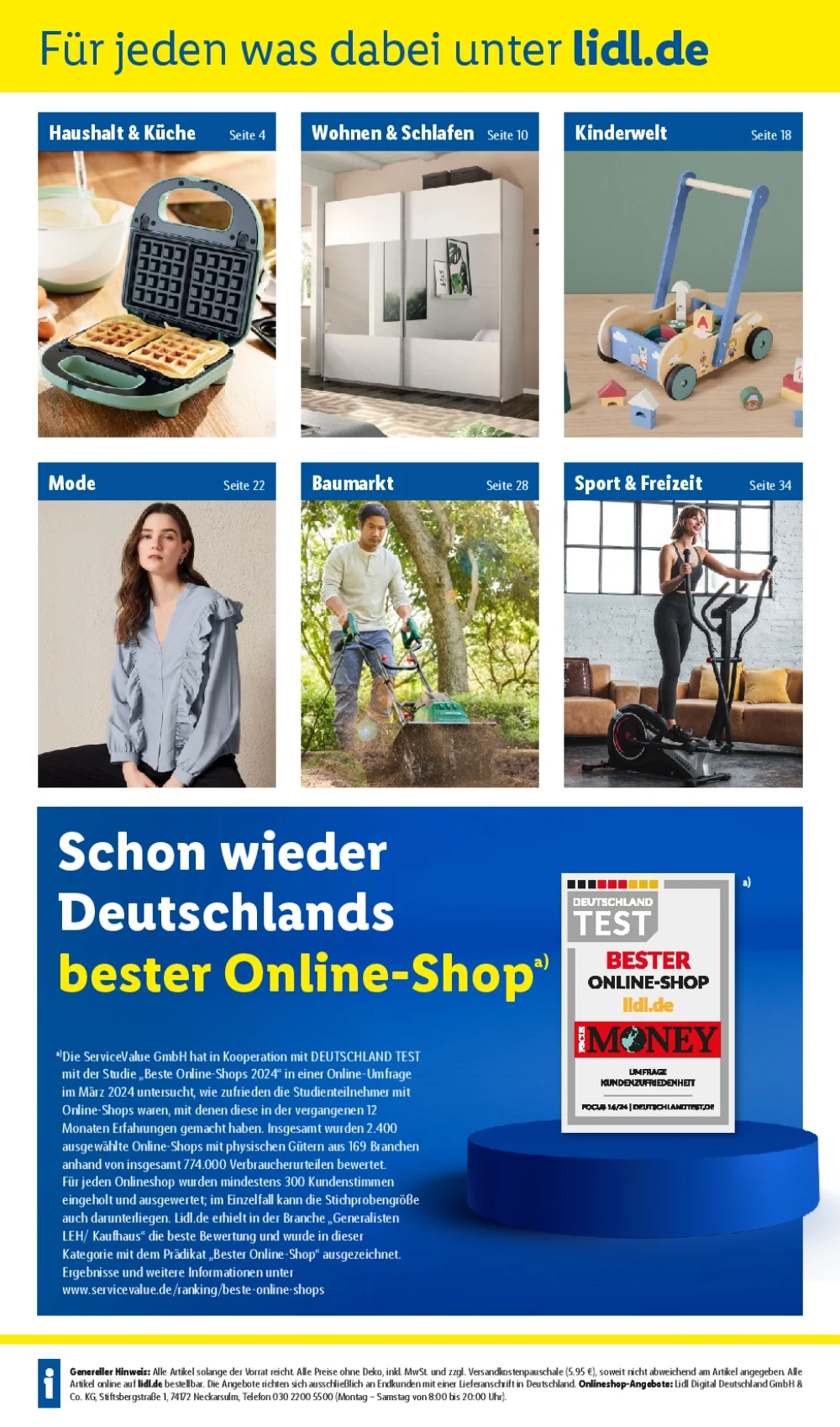 Lidl Online October 2024 Wöchentliche Angebote, Rabatte, Ermäßigungen und digitale Gutscheine.