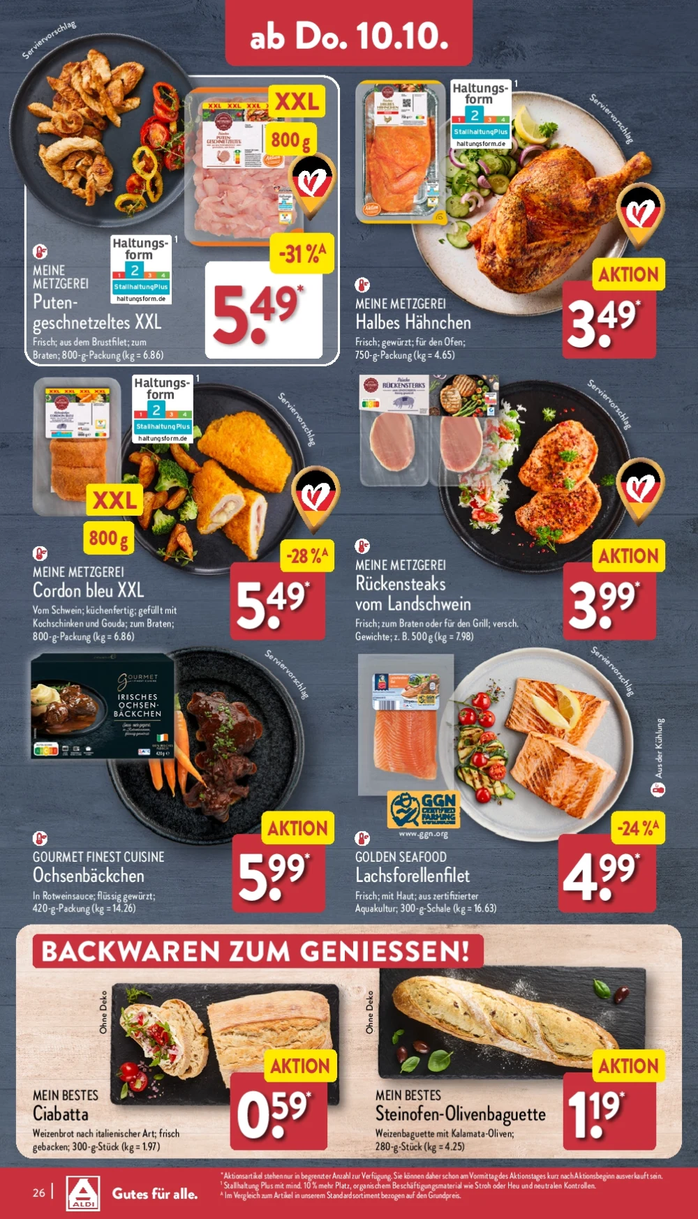 Aldi Nord October 2024 Wöchentliche Angebote, Rabatte, Ermäßigungen und digitale Gutscheine.