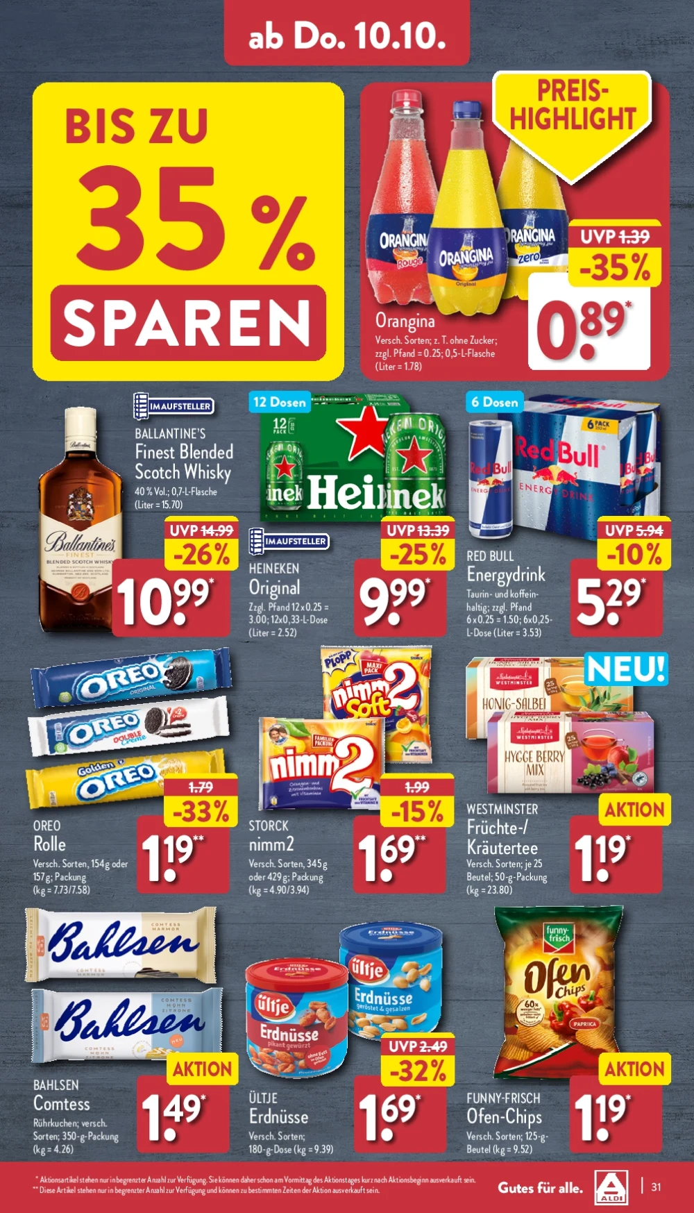 Aldi Nord October 2024 Wöchentliche Angebote, Rabatte, Ermäßigungen und digitale Gutscheine.