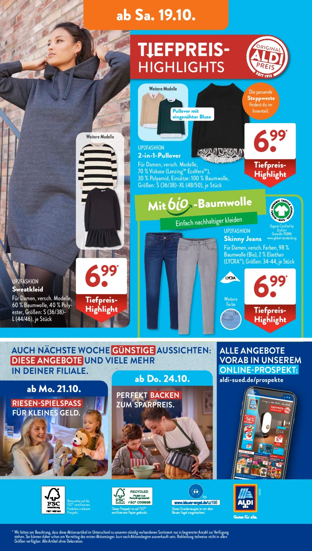 Aldi Süd Black Friday October 2024 Wöchentliche Angebote, Rabatte, Ermäßigungen und digitale Gutscheine.