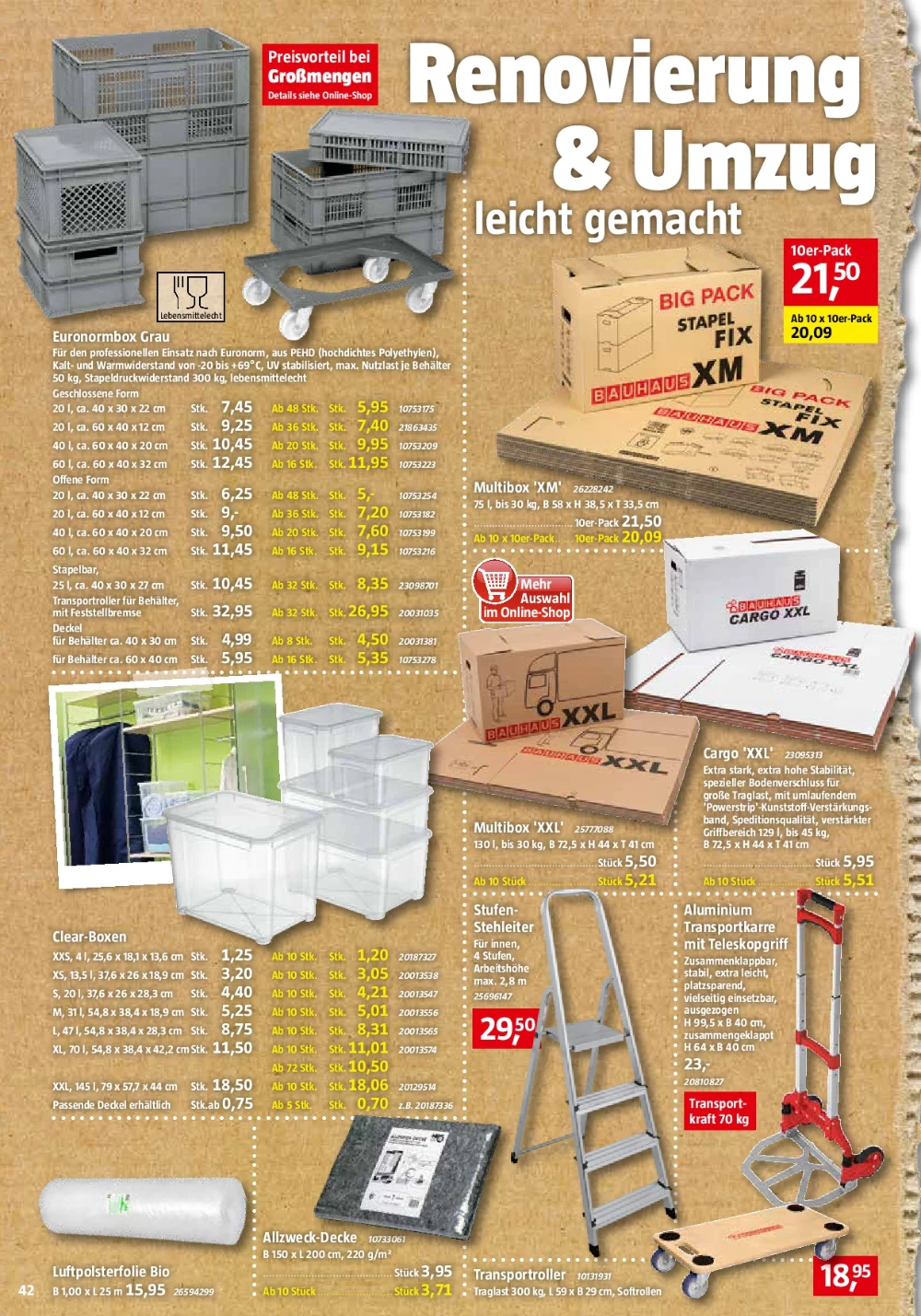 Bauhaus October 2024 Wöchentliche Angebote, Rabatte, Ermäßigungen und digitale Gutscheine.