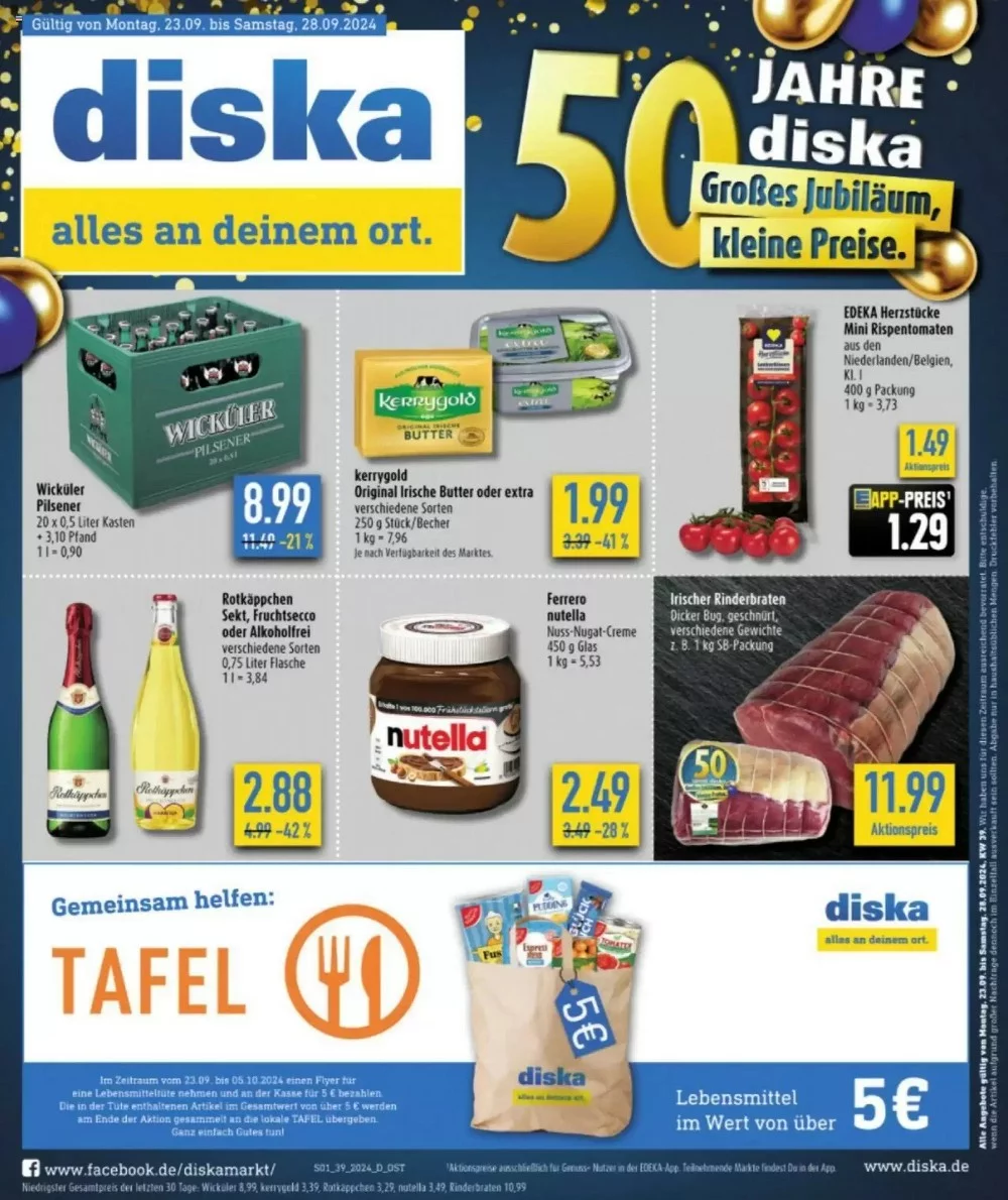 Diska Weihnachten October 2024 Wöchentliche Angebote, Rabatte, Ermäßigungen und digitale Gutscheine.