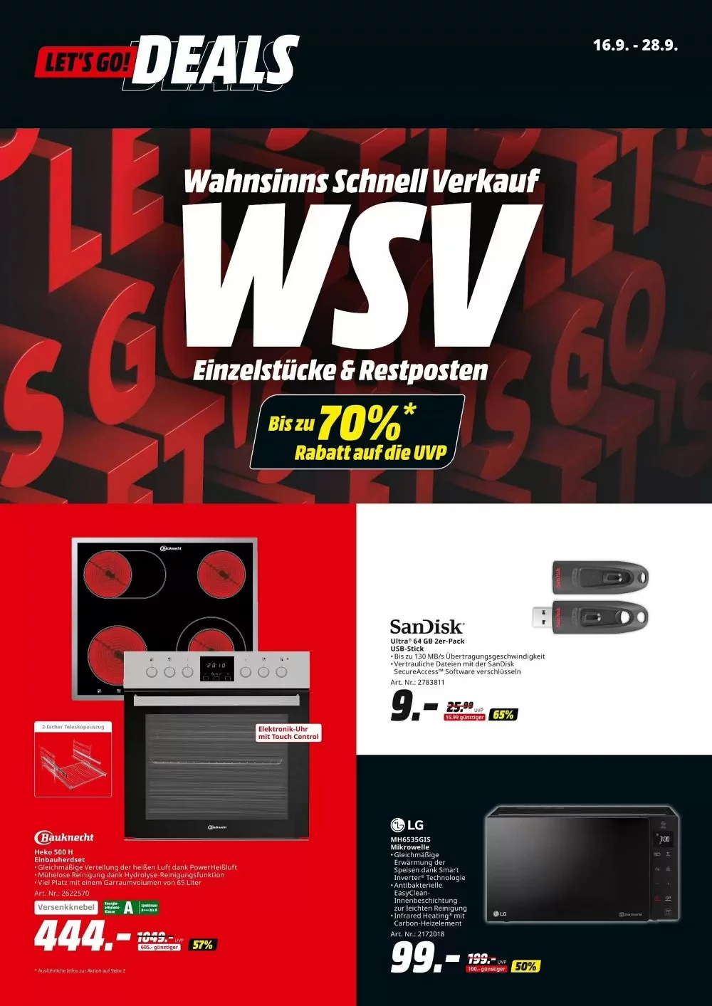 MediaMarkt Prospekt October 2024 Wöchentliche Angebote, Rabatte, Ermäßigungen und digitale Gutscheine.