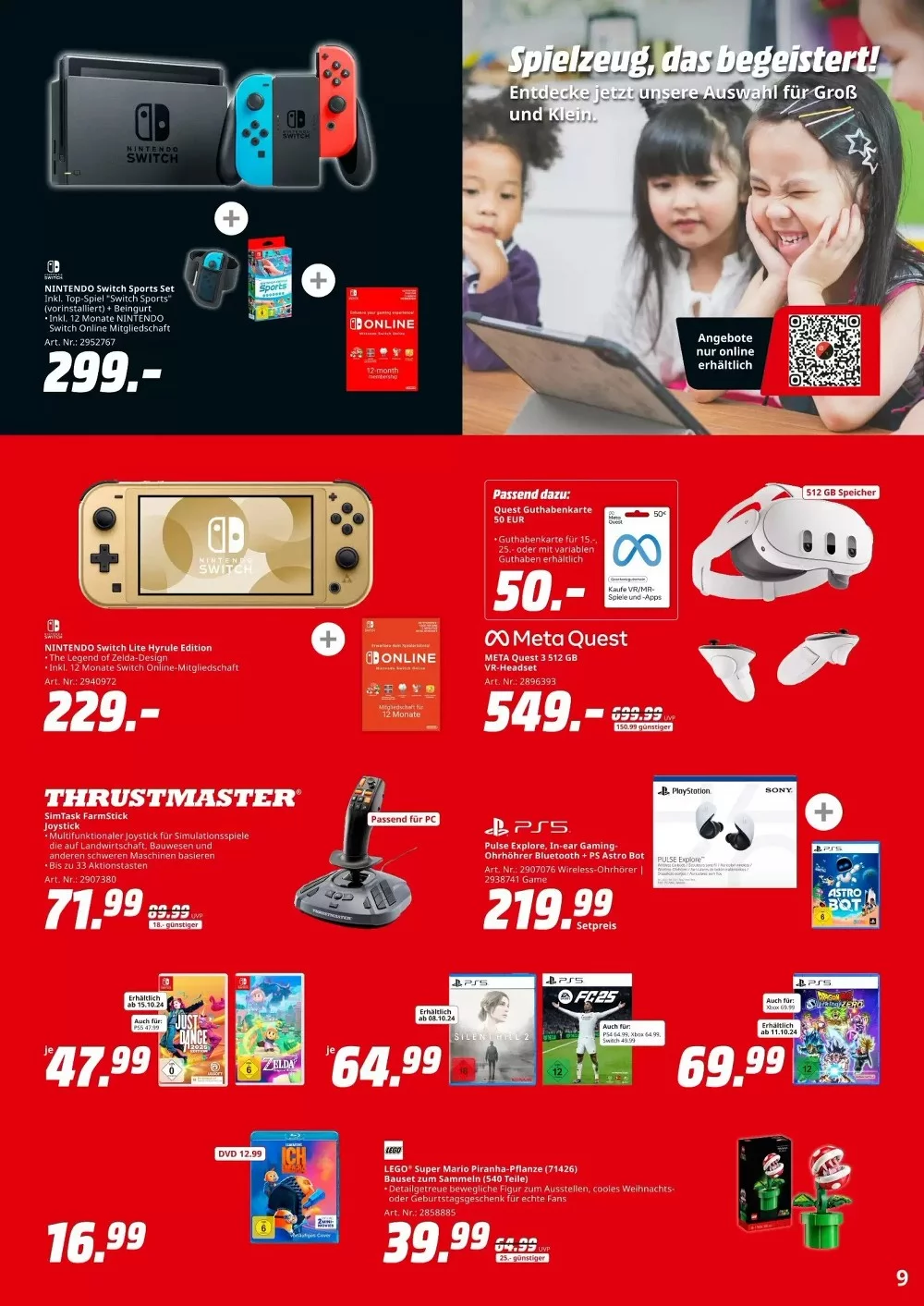 MediaMarkt Prospekt October 2024 Wöchentliche Angebote, Rabatte, Ermäßigungen und digitale Gutscheine.