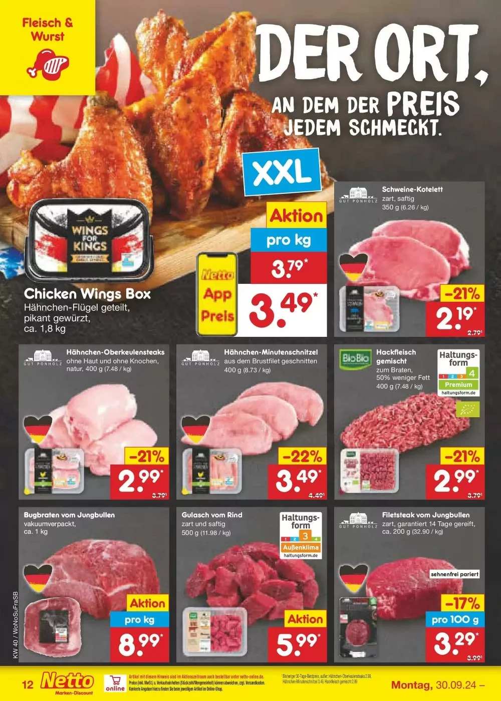 Netto Marken-Discount Black Friday October 2024 Wöchentliche Angebote, Rabatte, Ermäßigungen und digitale Gutscheine.