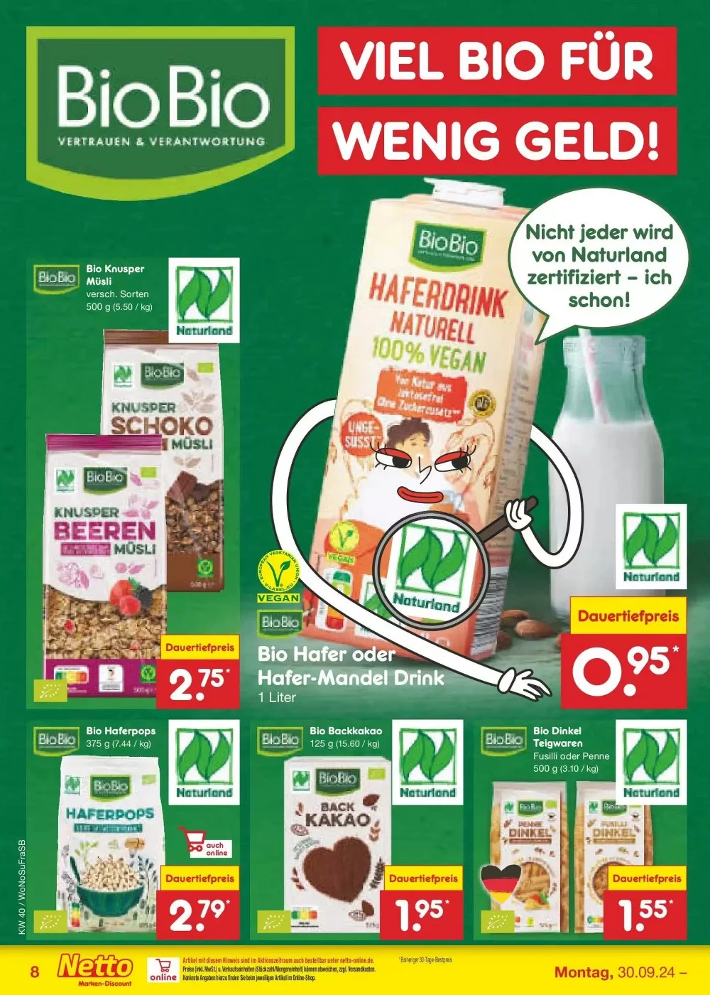 Netto Marken-Discount Black Friday October 2024 Wöchentliche Angebote, Rabatte, Ermäßigungen und digitale Gutscheine.