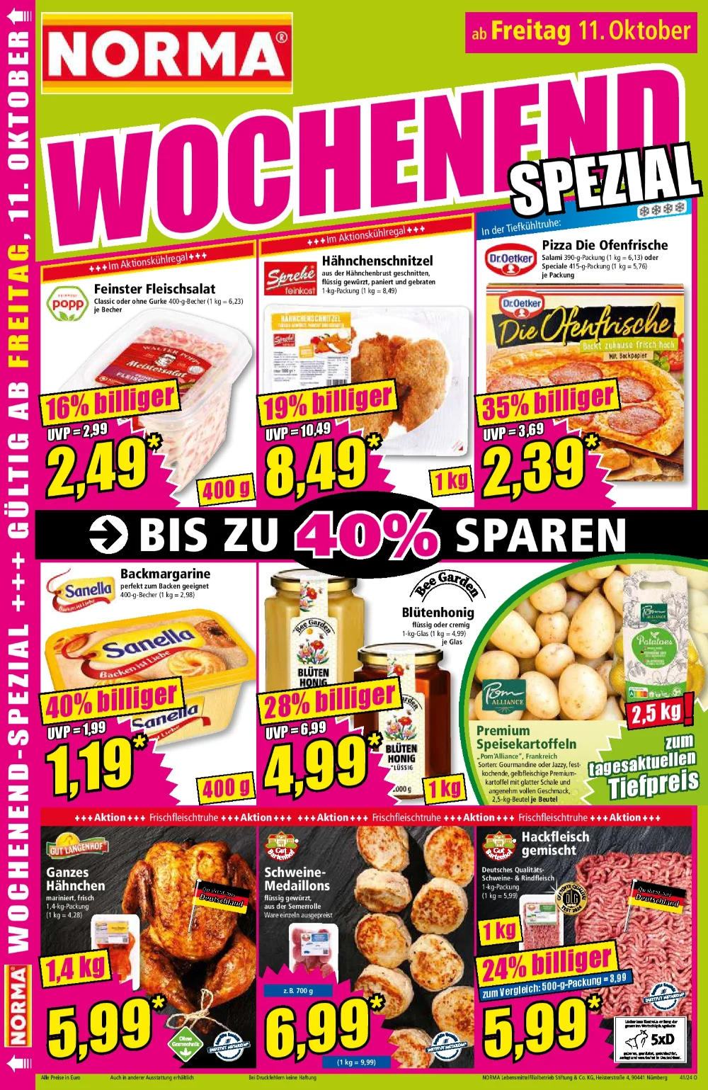 Norma Black Friday October 2024 Wöchentliche Angebote, Rabatte, Ermäßigungen und digitale Gutscheine.