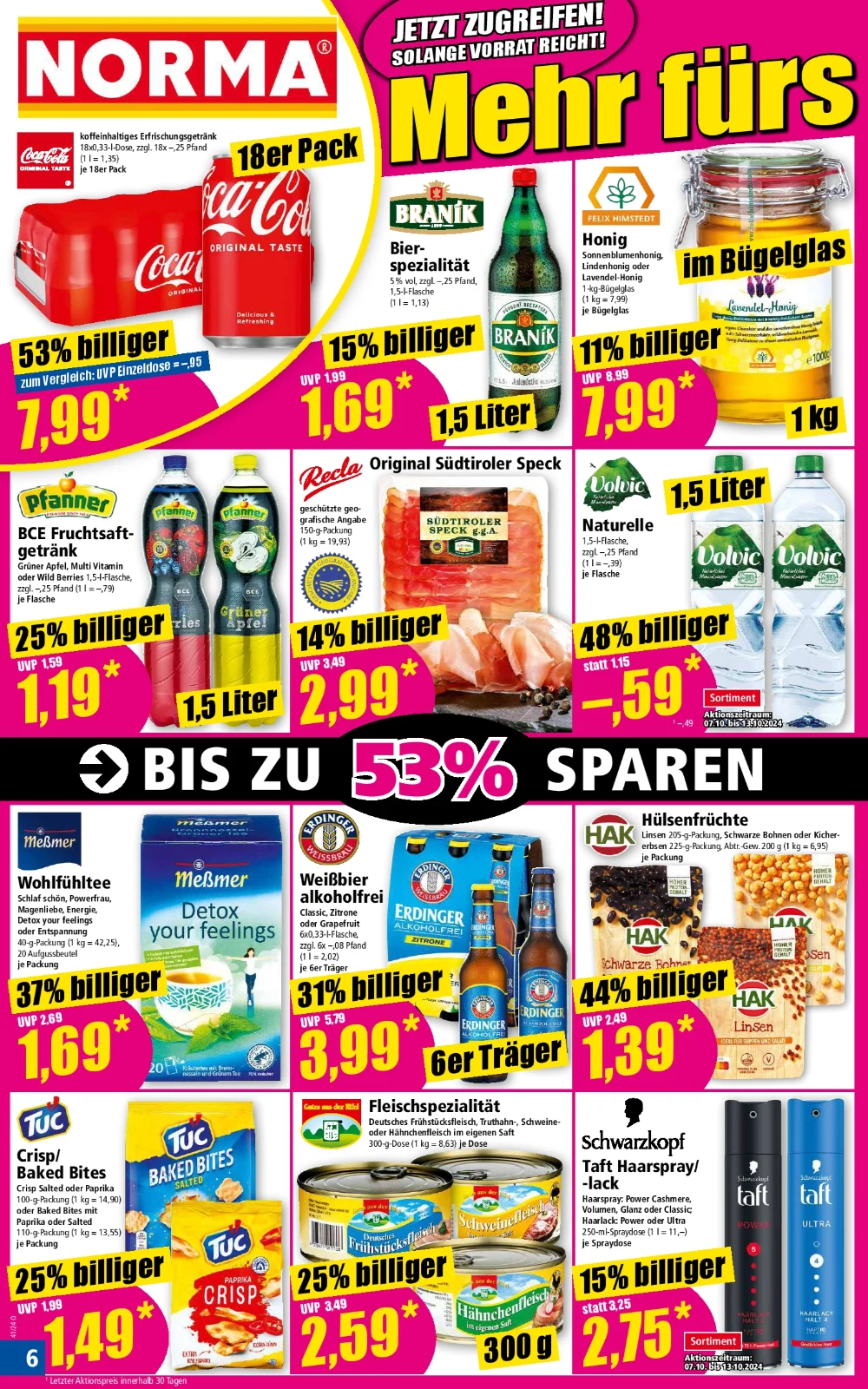 Norma Black Friday October 2024 Wöchentliche Angebote, Rabatte, Ermäßigungen und digitale Gutscheine.