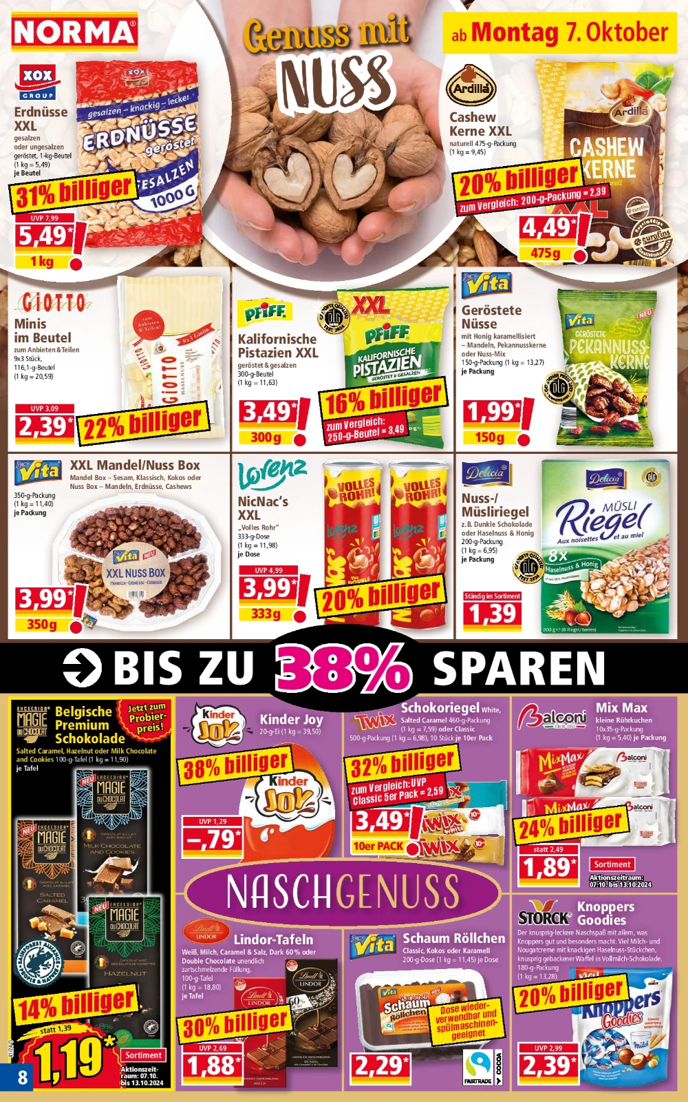 Norma Black Friday October 2024 Wöchentliche Angebote, Rabatte, Ermäßigungen und digitale Gutscheine.