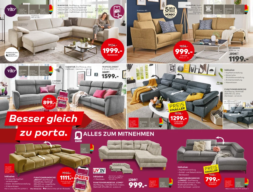 Porta Black Friday October 2024 Wöchentliche Angebote, Rabatte, Ermäßigungen und digitale Gutscheine.