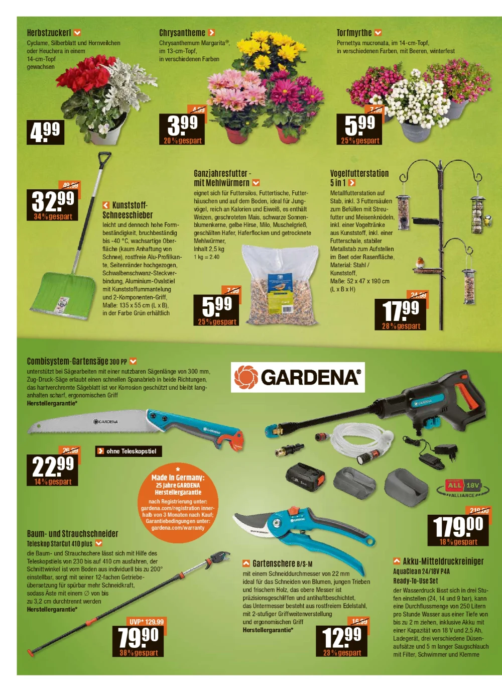 V-Baumarkt Prospekt October 2024 Wöchentliche Angebote, Rabatte, Ermäßigungen und digitale Gutscheine.