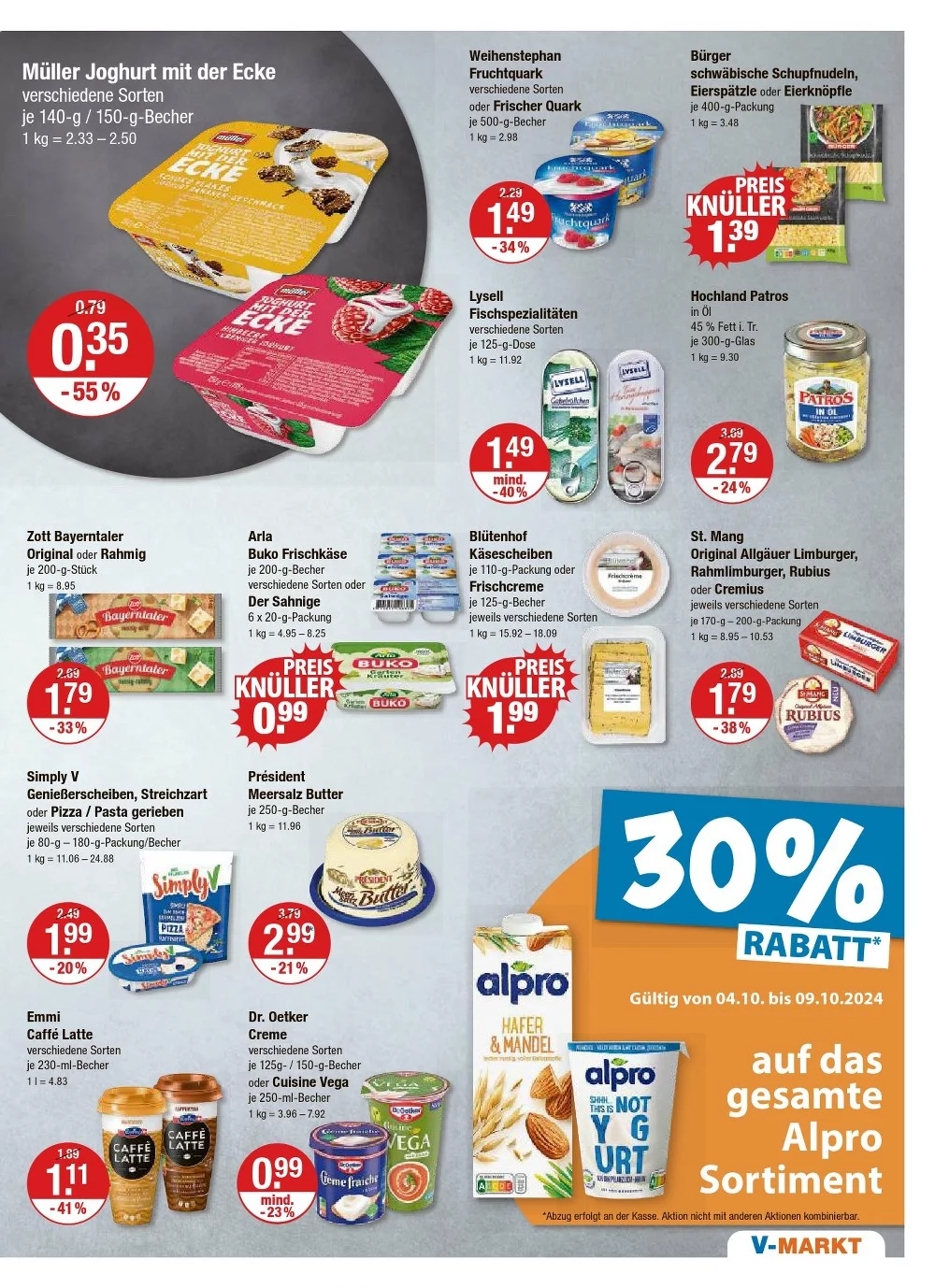 V-Markt Black Friday October 2024 Wöchentliche Angebote, Rabatte, Ermäßigungen und digitale Gutscheine.