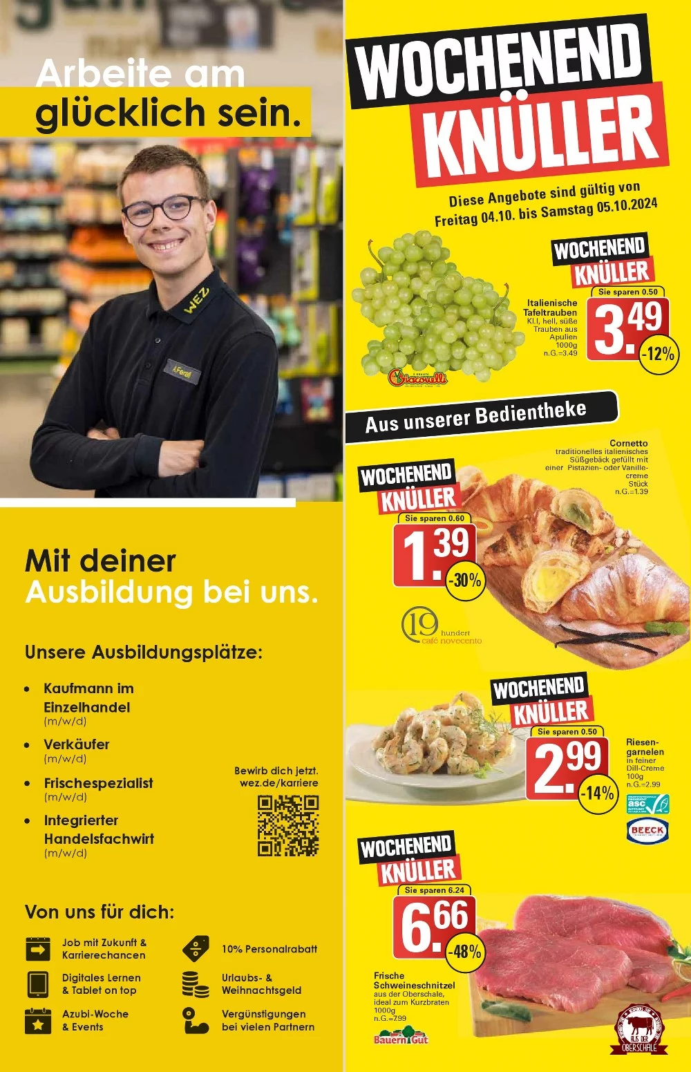 WEZ Black Friday October 2024 Wöchentliche Angebote, Rabatte, Ermäßigungen und digitale Gutscheine.