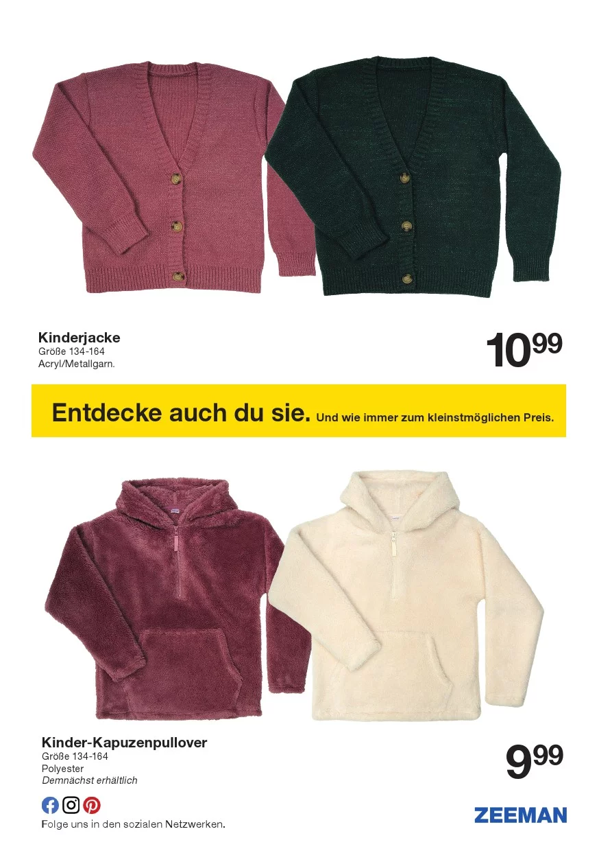 Zeeman Black Friday October 2024 Wöchentliche Angebote, Rabatte, Ermäßigungen und digitale Gutscheine.