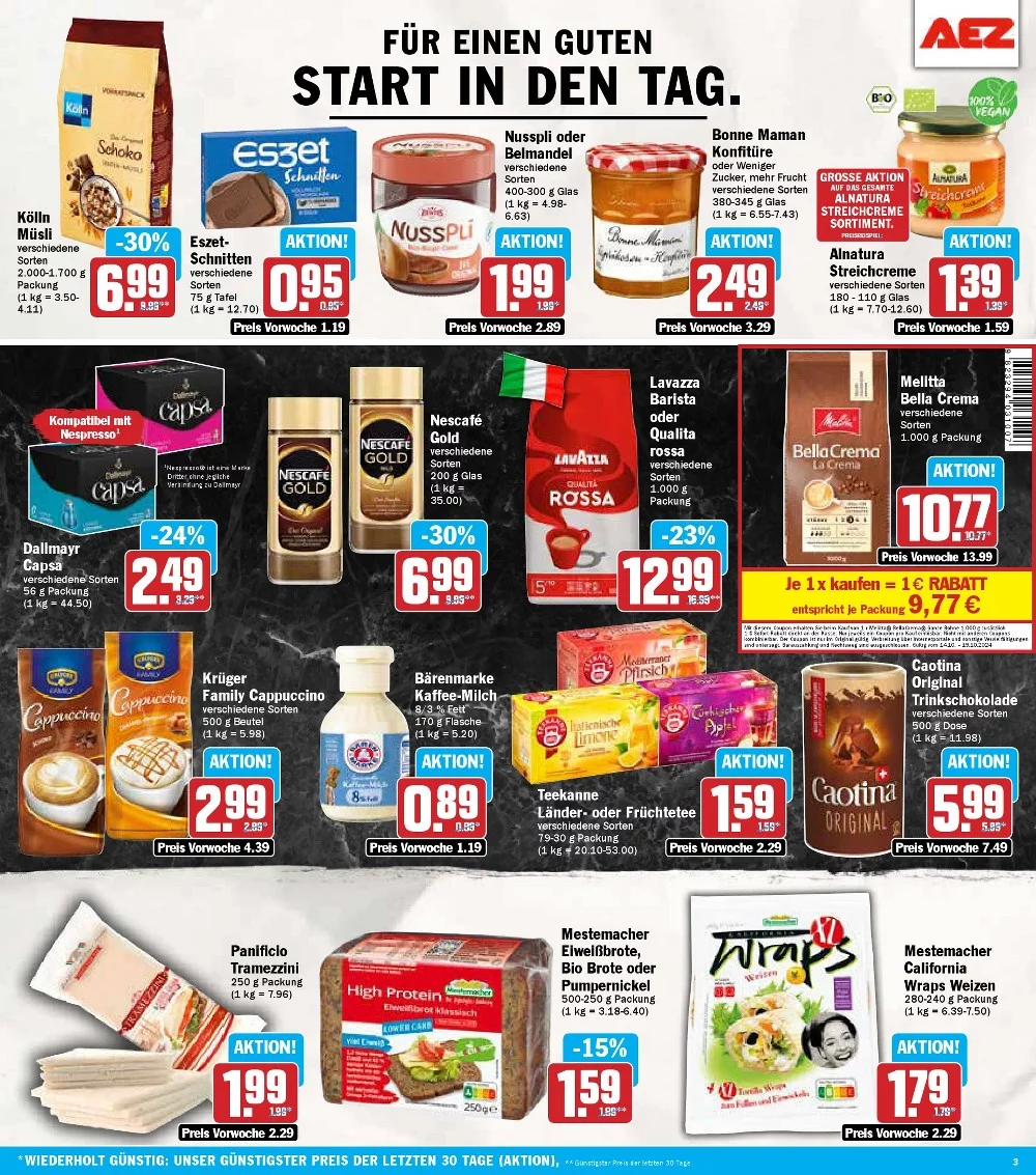 AEZ Black Friday October 2024 Wöchentliche Angebote, Rabatte, Ermäßigungen und digitale Gutscheine.