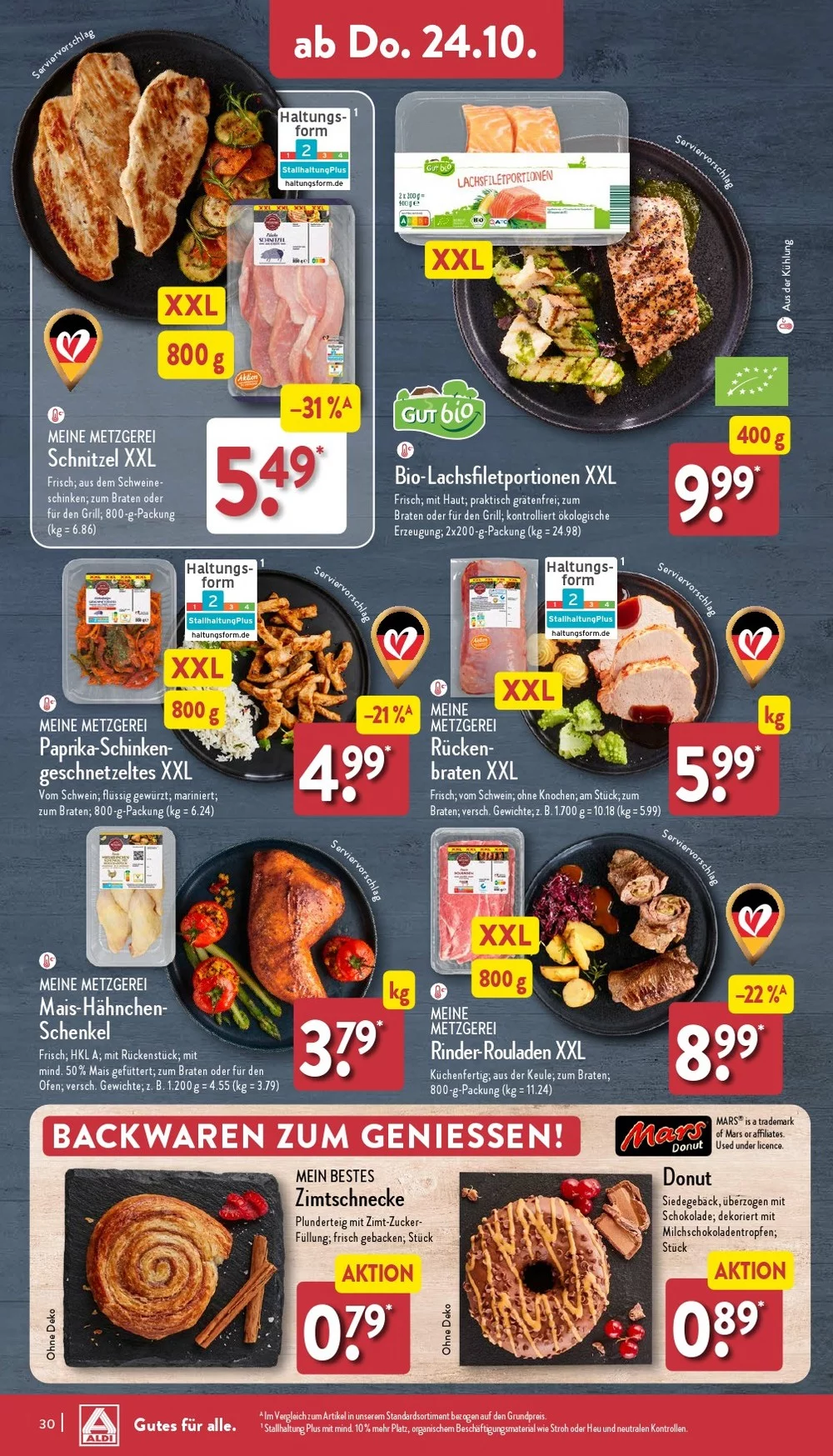 Aldi Nord Prospekt October 2024 Wöchentliche Angebote, Rabatte, Ermäßigungen und digitale Gutscheine.