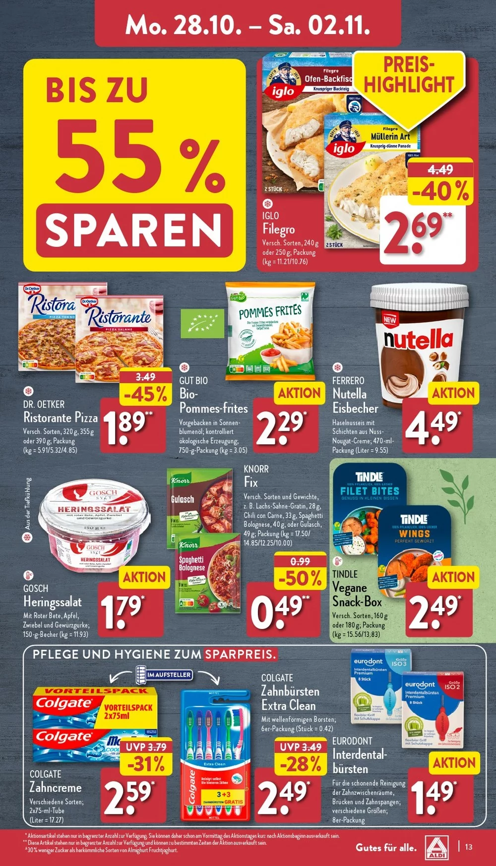 Aldi Nord October 2024 Wöchentliche Angebote, Rabatte, Ermäßigungen und digitale Gutscheine.