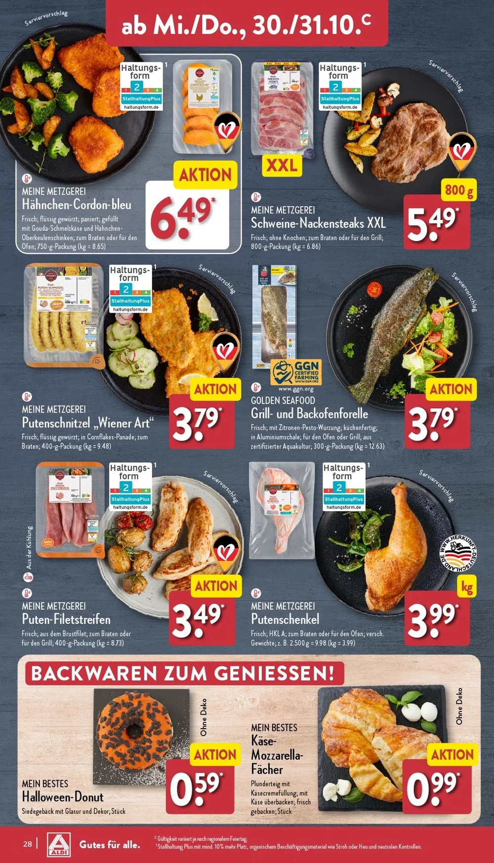 Aldi Nord October 2024 Wöchentliche Angebote, Rabatte, Ermäßigungen und digitale Gutscheine.