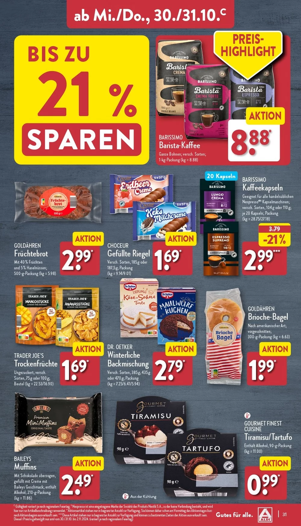 Aldi Nord October 2024 Wöchentliche Angebote, Rabatte, Ermäßigungen und digitale Gutscheine.