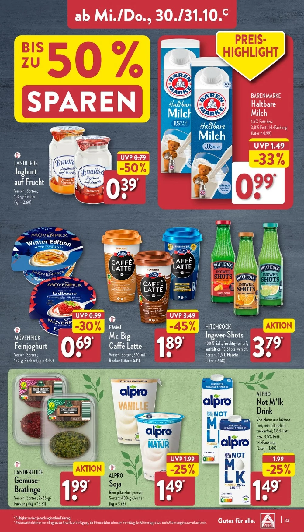 Aldi Nord October 2024 Wöchentliche Angebote, Rabatte, Ermäßigungen und digitale Gutscheine.