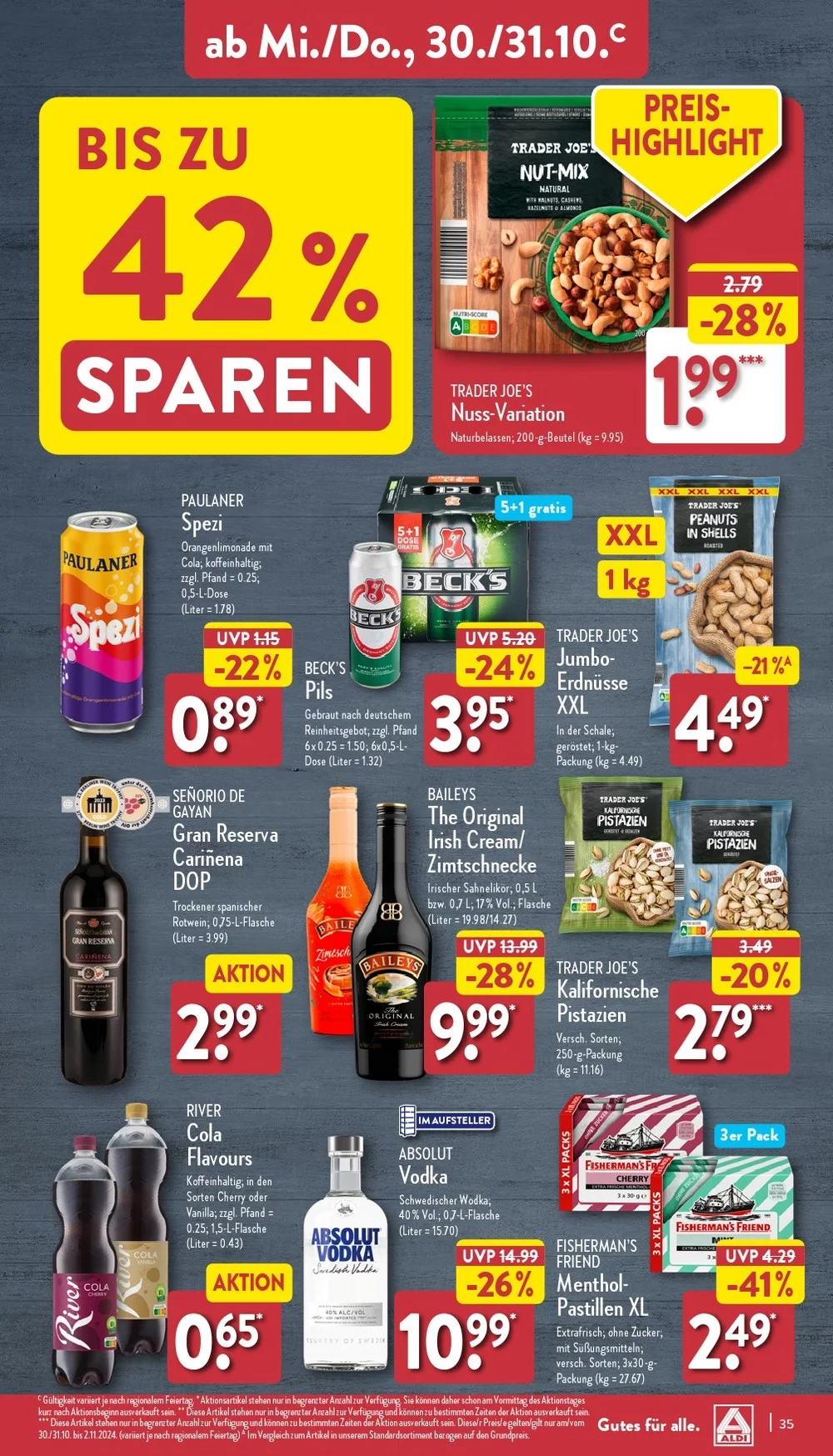 Aldi Nord October 2024 Wöchentliche Angebote, Rabatte, Ermäßigungen und digitale Gutscheine.