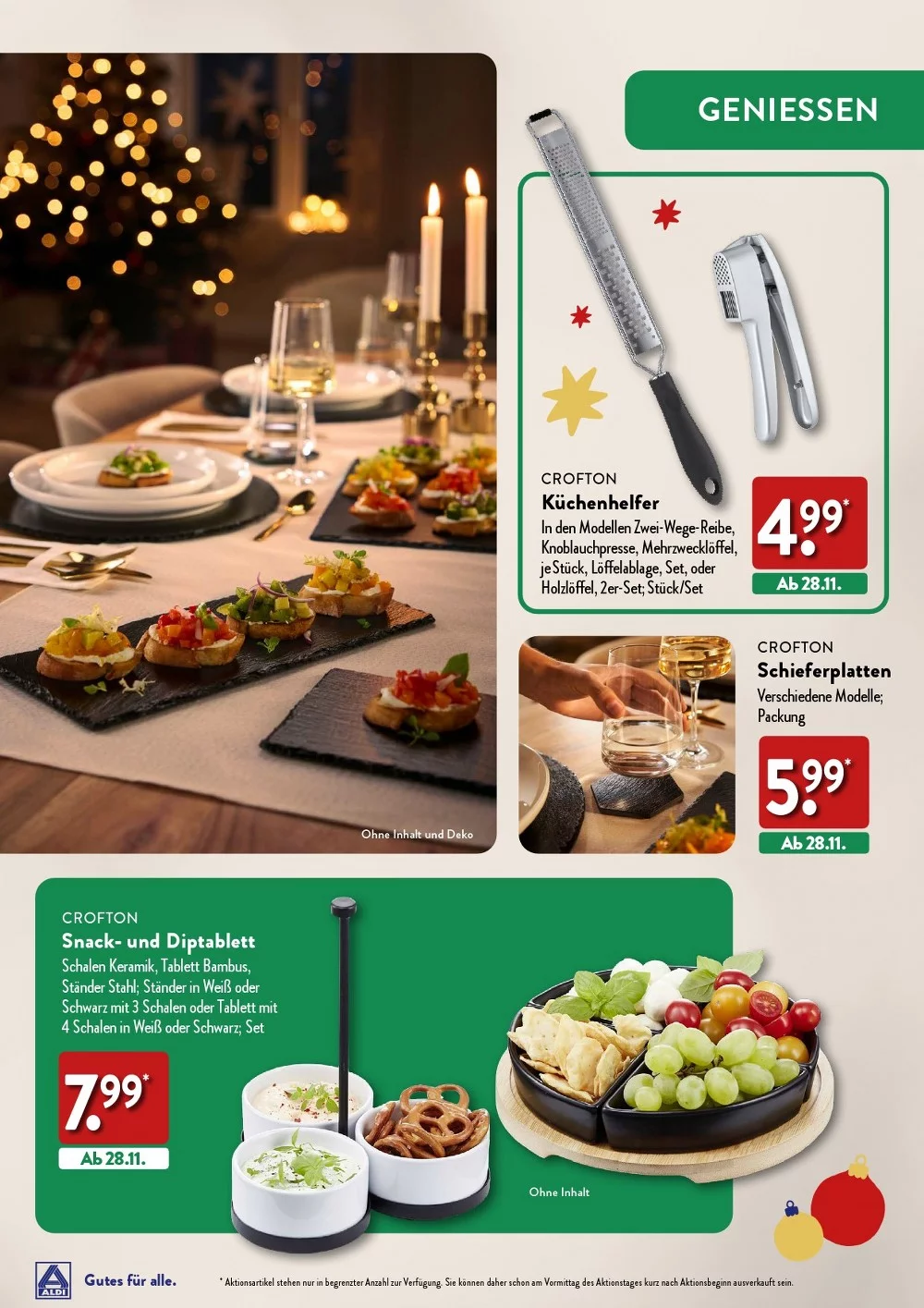 Aldi Nord Weihnachten October 2024 Wöchentliche Angebote, Rabatte, Ermäßigungen und digitale Gutscheine.