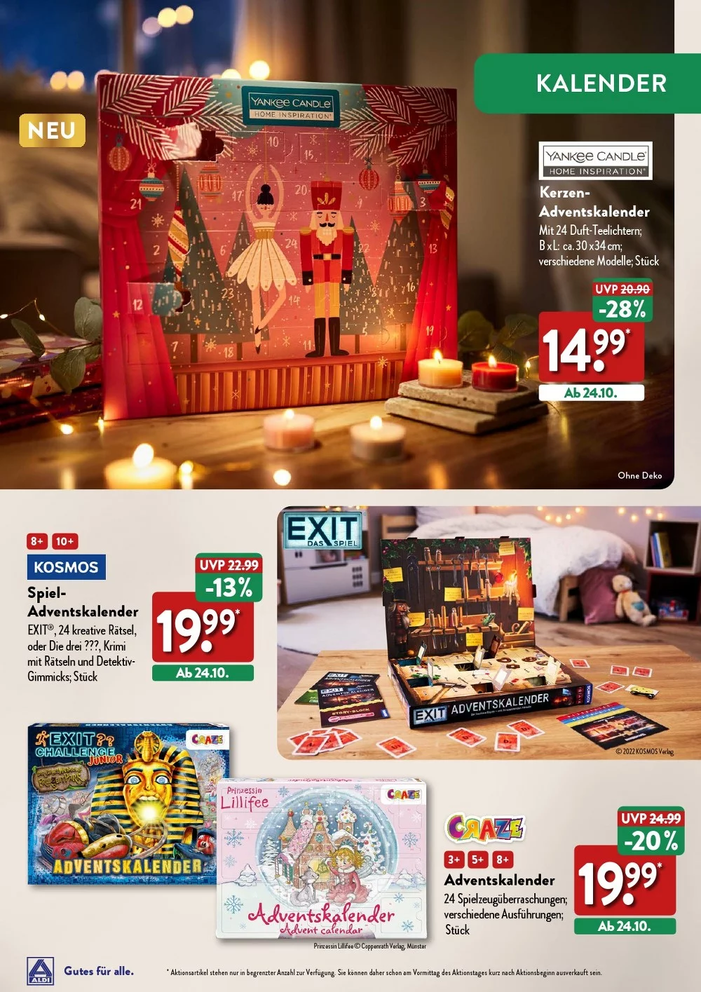 Aldi Süd Weihnachten October 2024 Wöchentliche Angebote, Rabatte, Ermäßigungen und digitale Gutscheine.