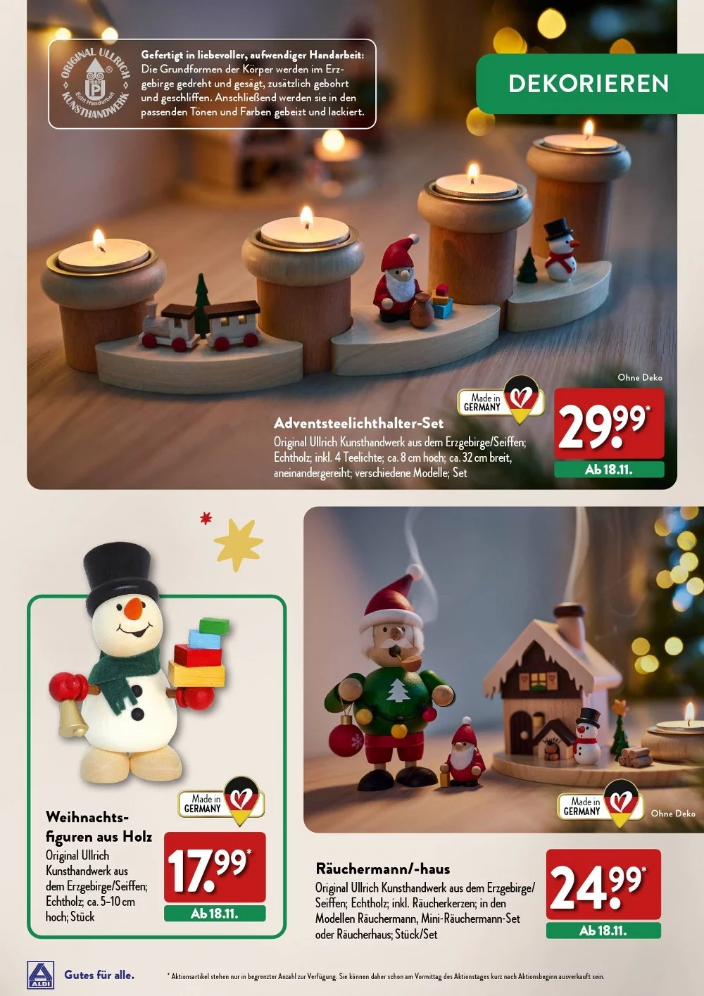 Aldi Nord Weihnachten October 2024 Wöchentliche Angebote, Rabatte, Ermäßigungen und digitale Gutscheine.