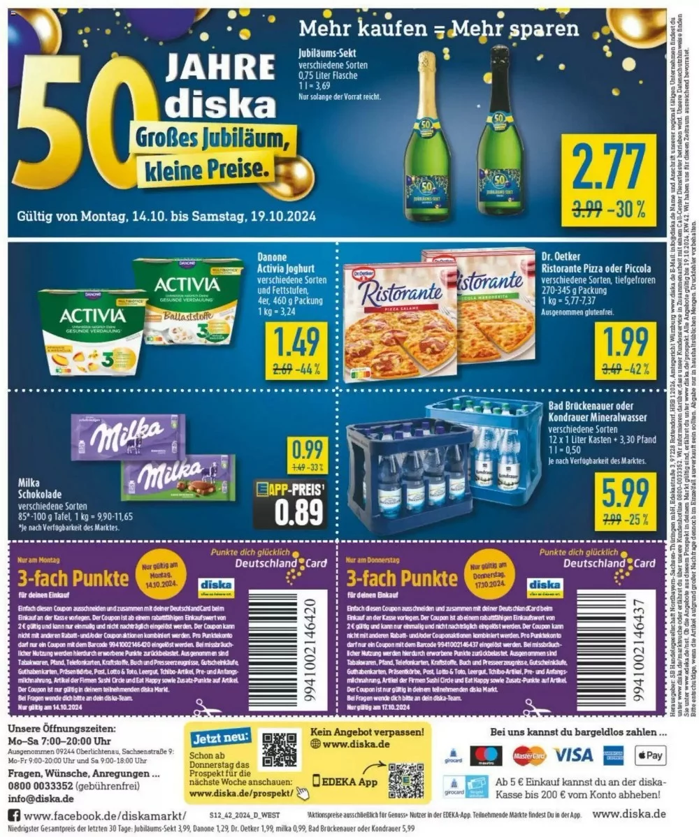 Diska Black Friday October 2024 Wöchentliche Angebote, Rabatte, Ermäßigungen und digitale Gutscheine.