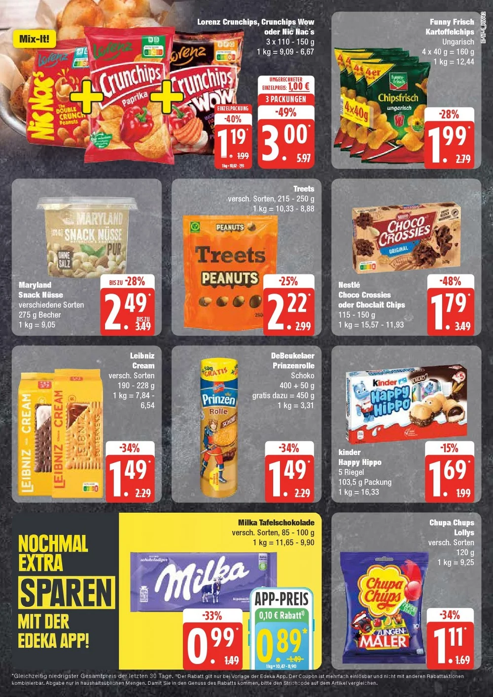 Edeka Frischemarkt October 2024 Wöchentliche Angebote, Rabatte, Ermäßigungen und digitale Gutscheine.