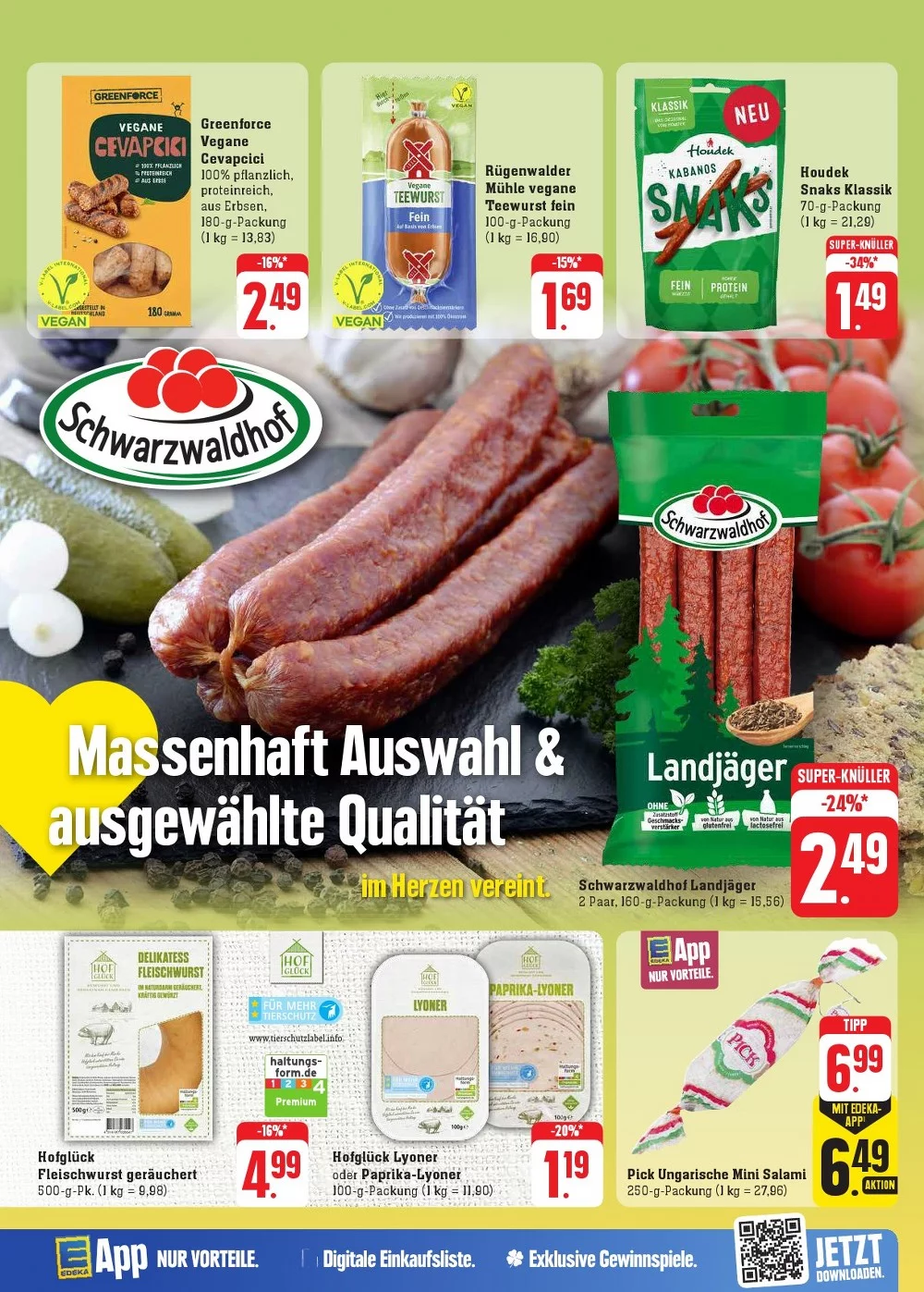 Edeka Sudwest October 2024 Wöchentliche Angebote, Rabatte, Ermäßigungen und digitale Gutscheine.