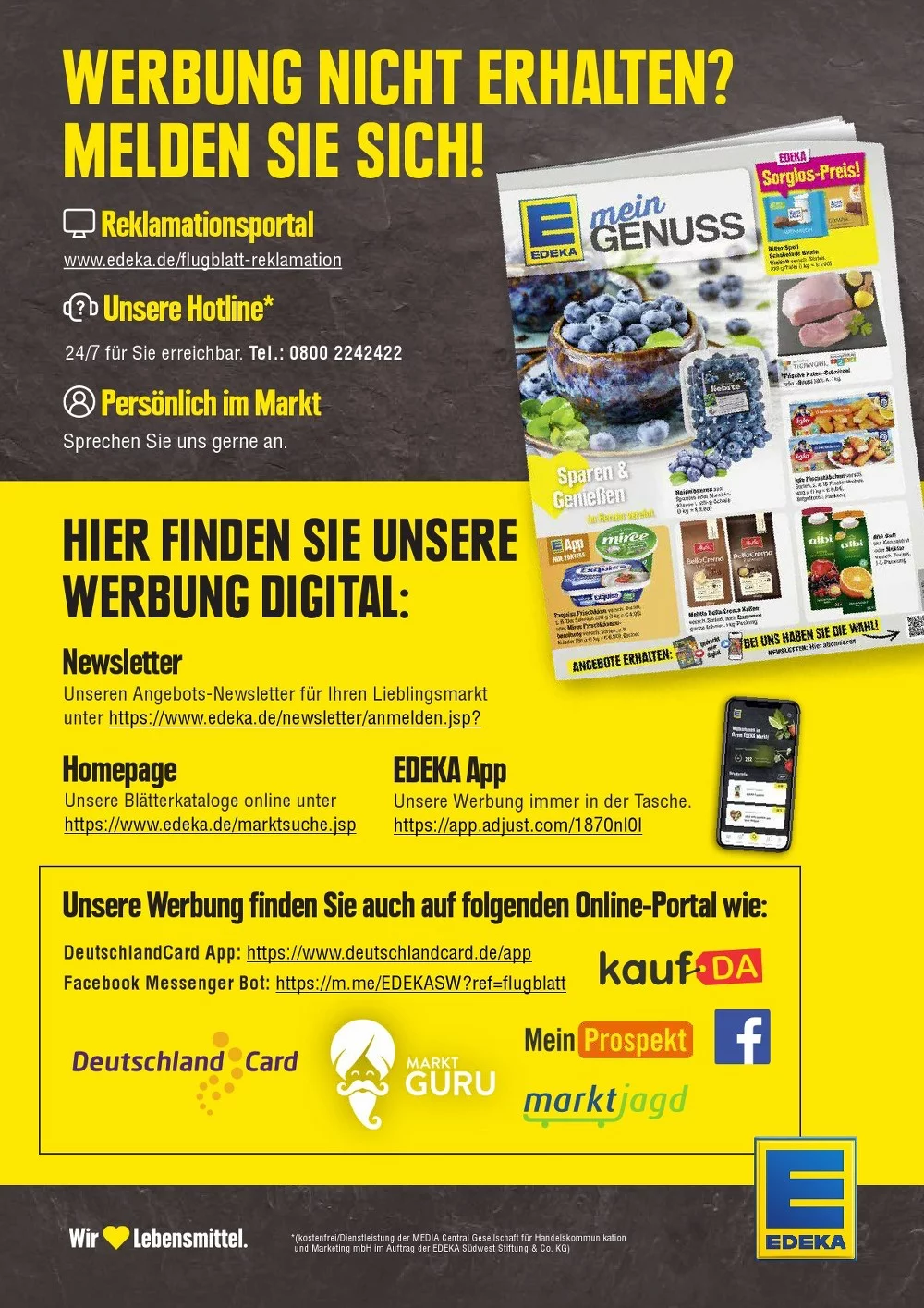 Edeka Sudwest October 2024 Wöchentliche Angebote, Rabatte, Ermäßigungen und digitale Gutscheine.