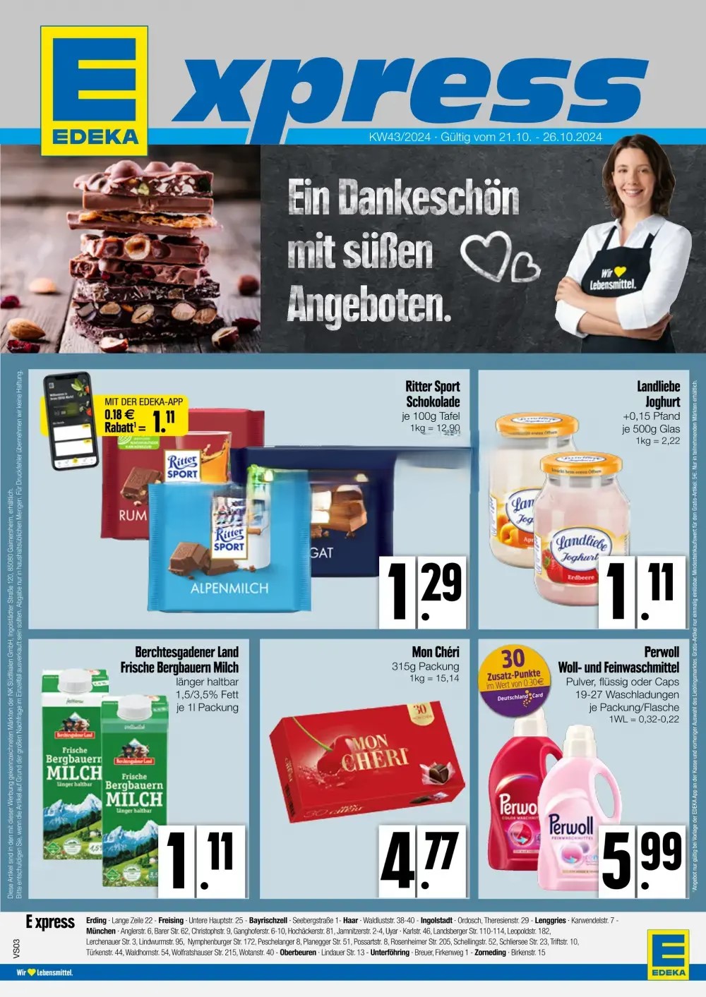 Edeka Xpress Prospekt KW43