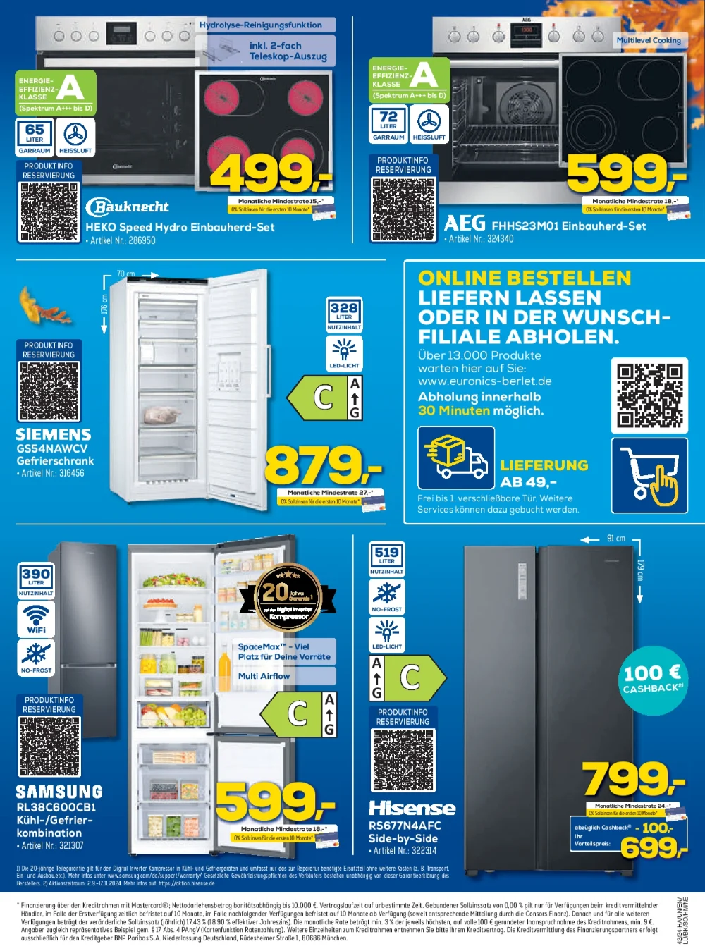 Euronics Black Friday October 2024 Wöchentliche Angebote, Rabatte, Ermäßigungen und digitale Gutscheine.