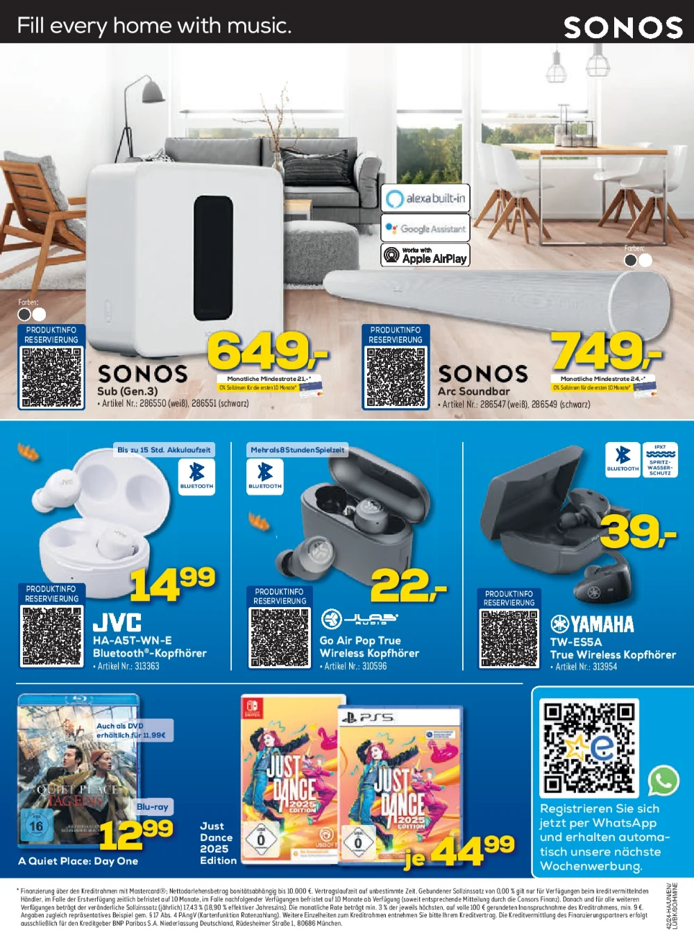 Euronics Black Friday October 2024 Wöchentliche Angebote, Rabatte, Ermäßigungen und digitale Gutscheine.