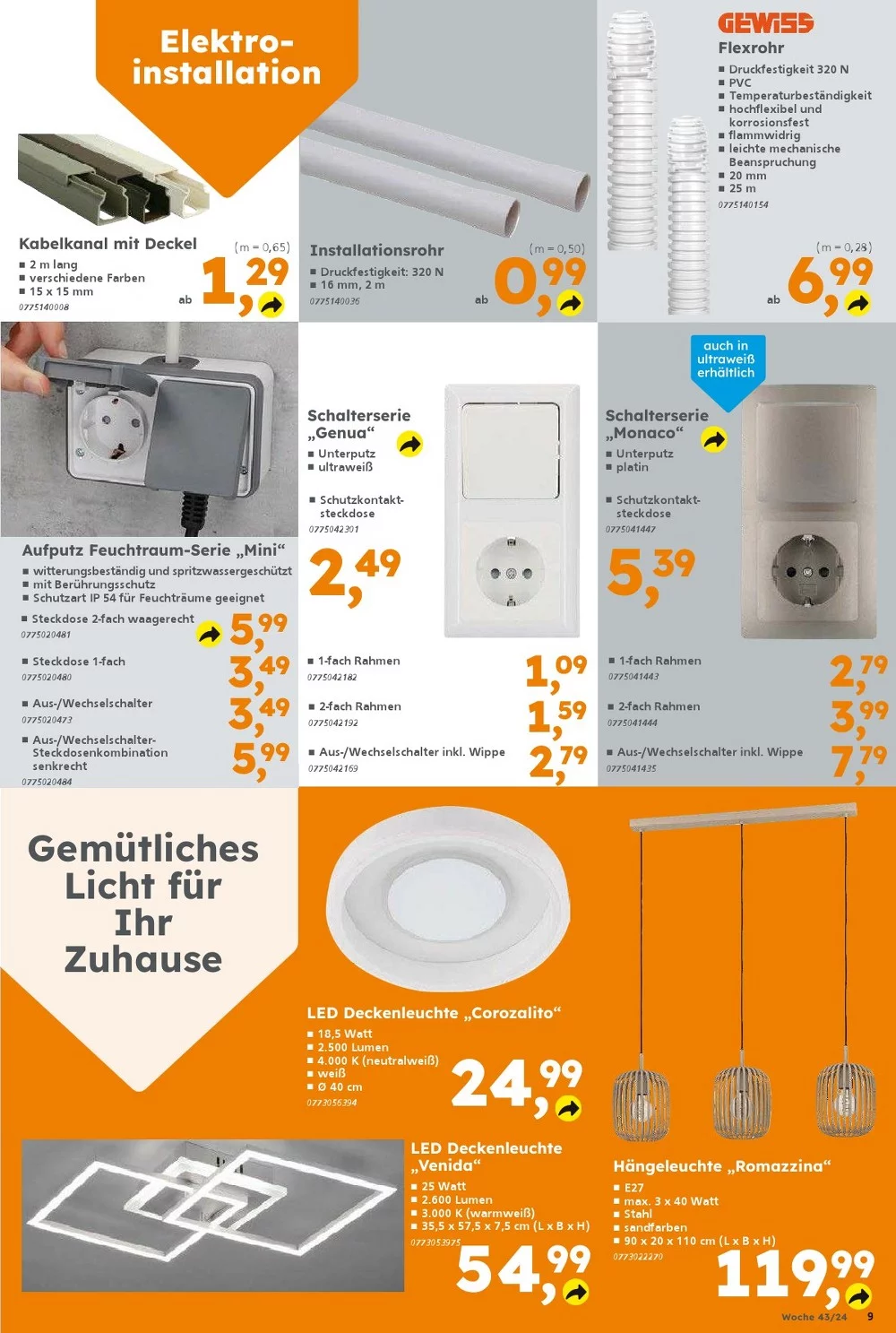 Globus Baumarkt Prospekt October 2024 Wöchentliche Angebote, Rabatte, Ermäßigungen und digitale Gutscheine.