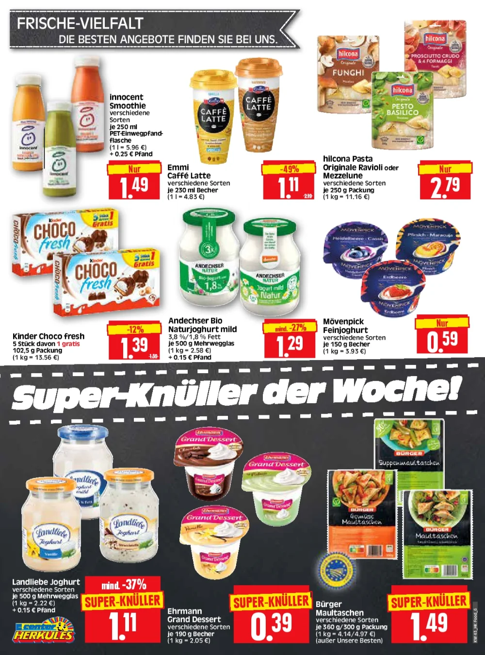 Herkules E Center Black Friday October 2024 Wöchentliche Angebote, Rabatte, Ermäßigungen und digitale Gutscheine.