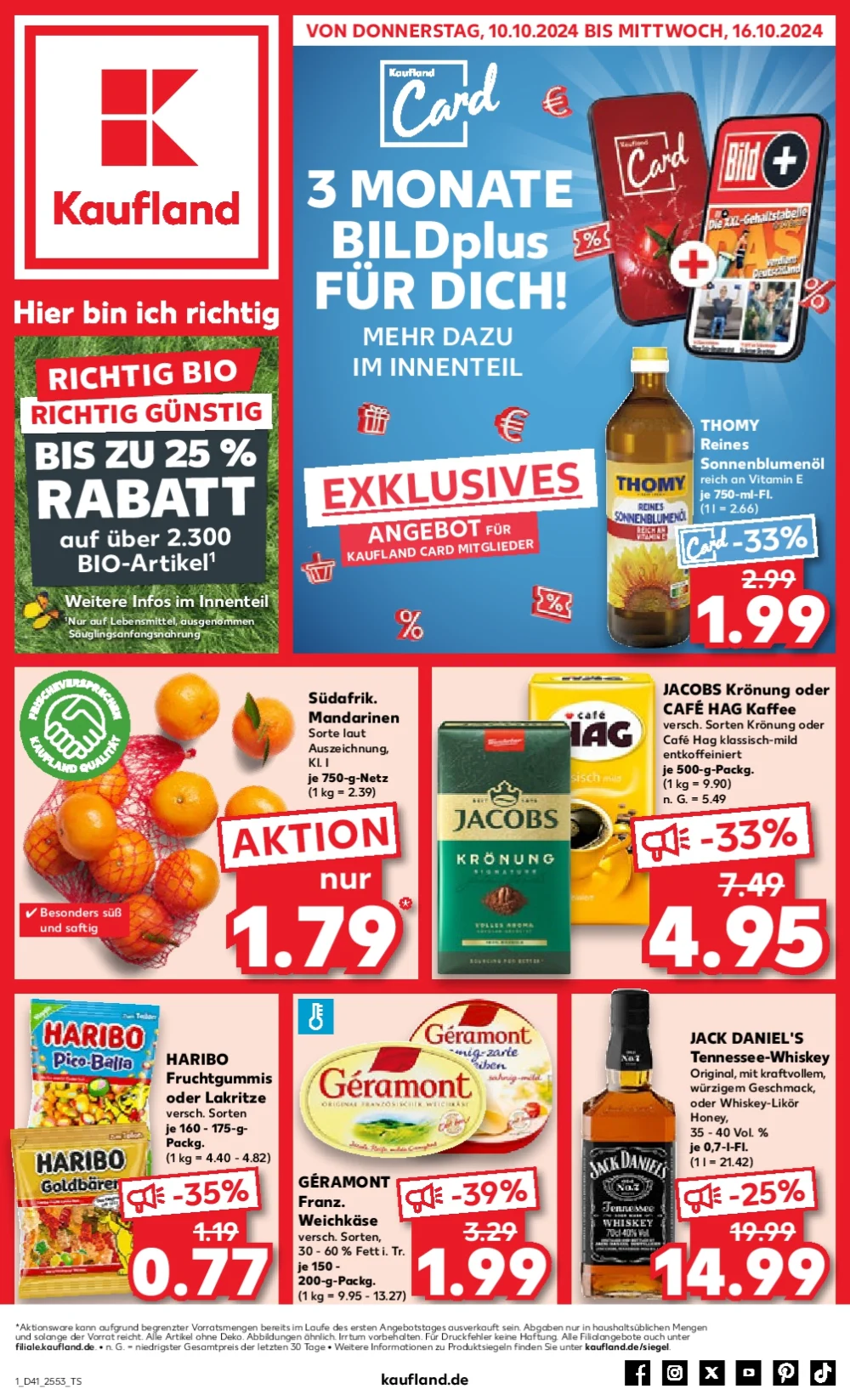 Kaufland Prospekt October 2024 Wöchentliche Angebote, Rabatte, Ermäßigungen und digitale Gutscheine.