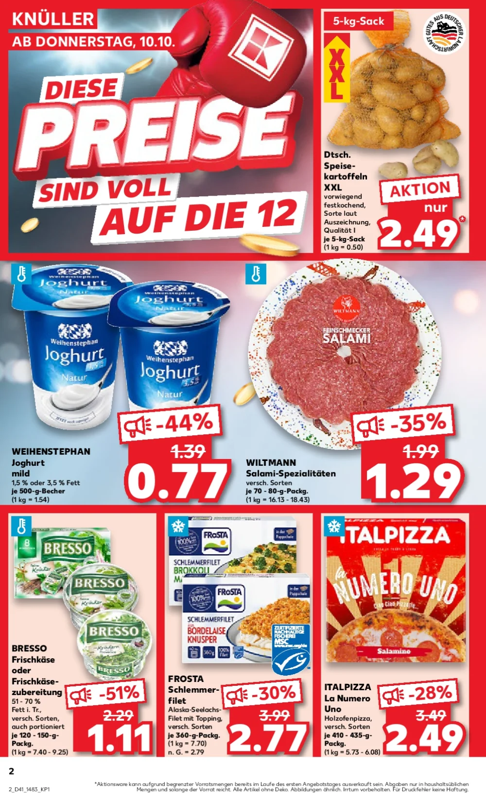 Kaufland Prospekt October 2024 Wöchentliche Angebote, Rabatte, Ermäßigungen und digitale Gutscheine.