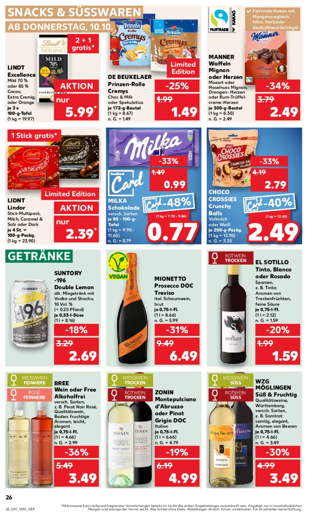 Kaufland Prospekt October 2024 Wöchentliche Angebote, Rabatte, Ermäßigungen und digitale Gutscheine.