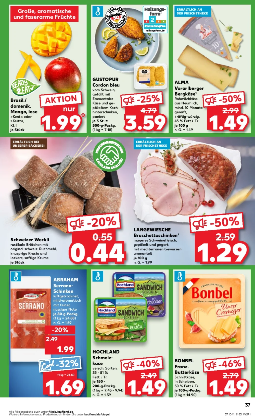 Kaufland Prospekt October 2024 Wöchentliche Angebote, Rabatte, Ermäßigungen und digitale Gutscheine.