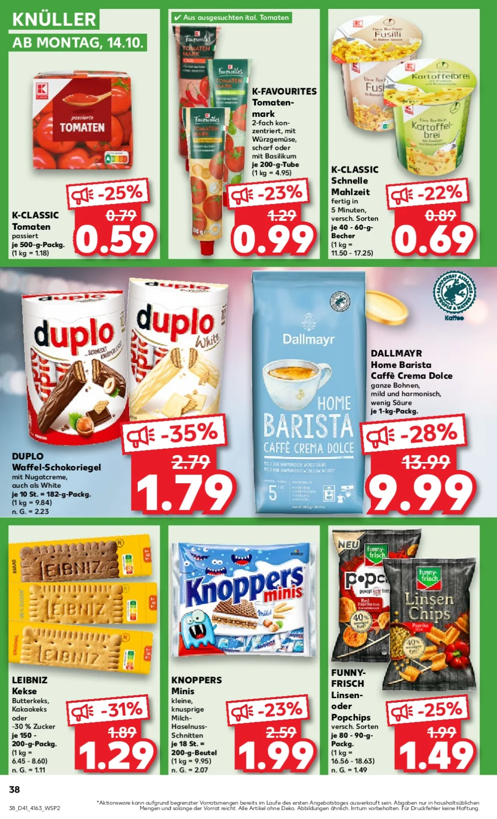 Kaufland Prospekt October 2024 Wöchentliche Angebote, Rabatte, Ermäßigungen und digitale Gutscheine.