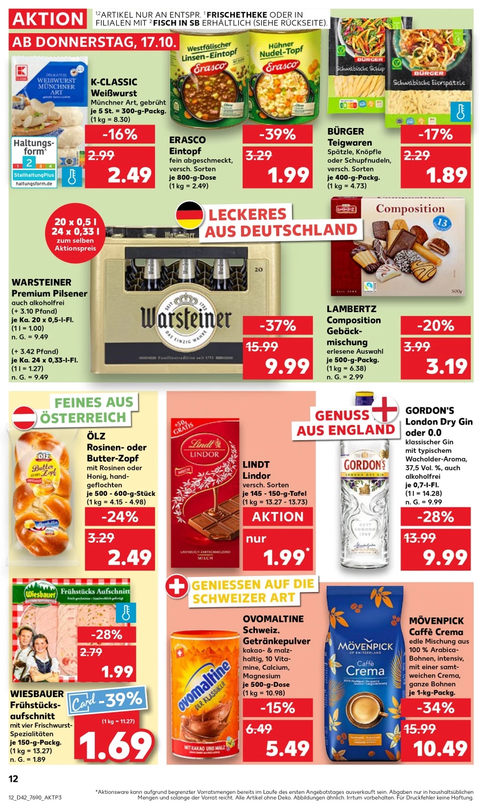 Kaufland October 2024 Wöchentliche Angebote, Rabatte, Ermäßigungen und digitale Gutscheine.