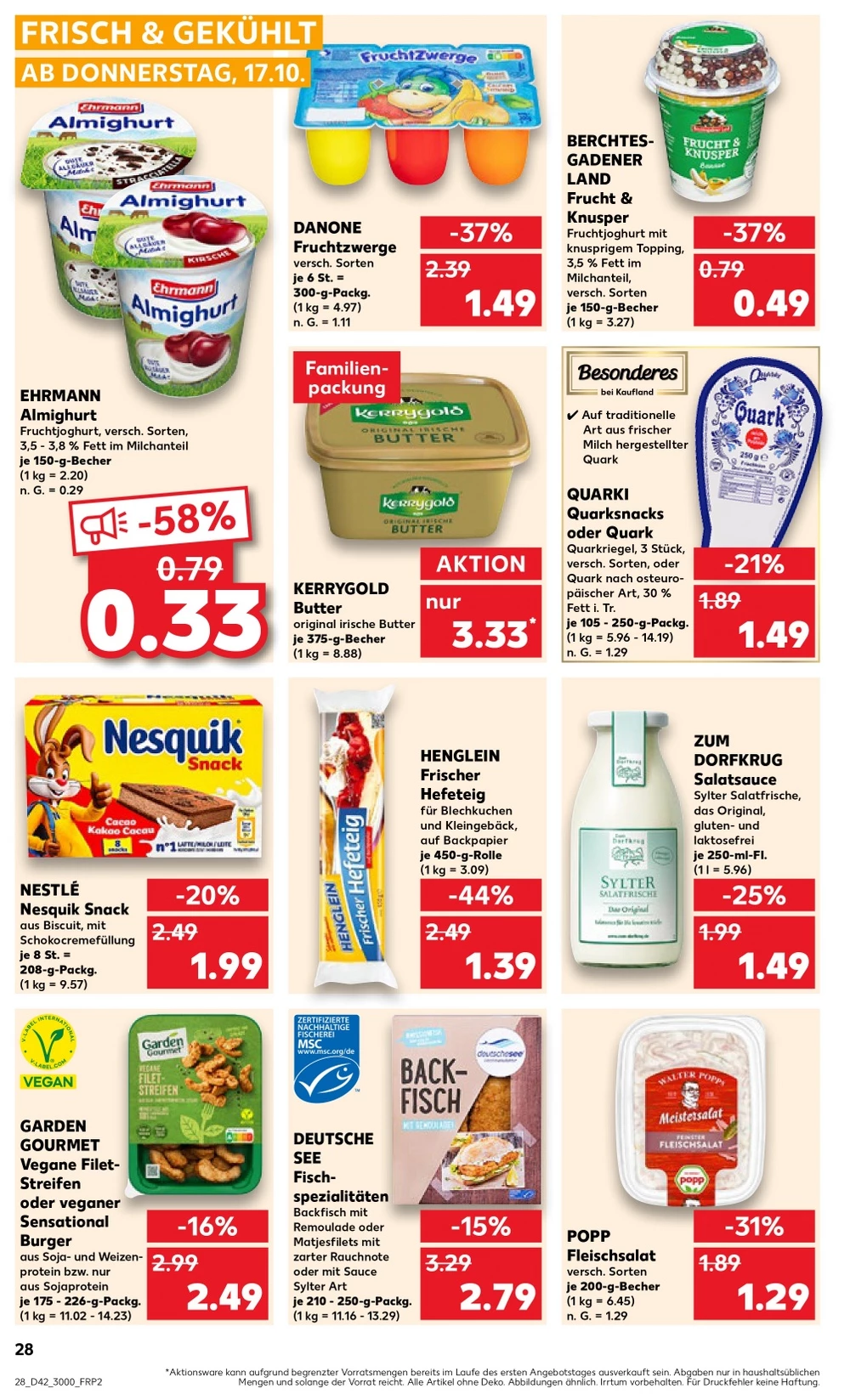 Kaufland October 2024 Wöchentliche Angebote, Rabatte, Ermäßigungen und digitale Gutscheine.