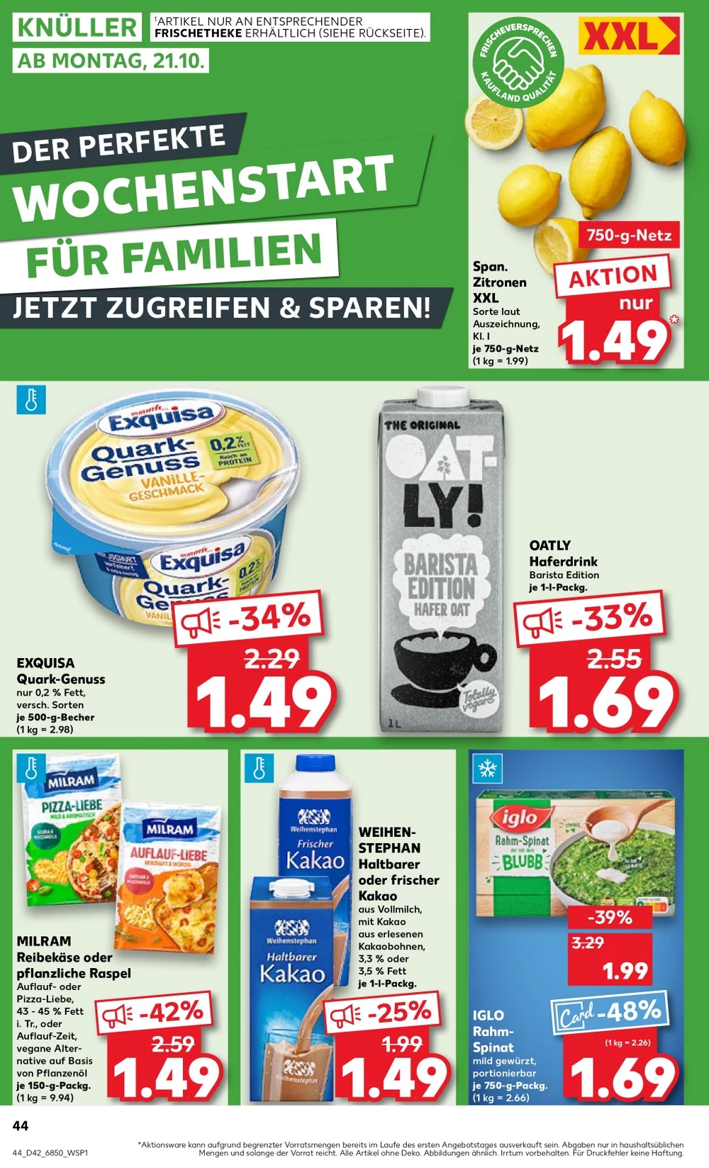 Kaufland October 2024 Wöchentliche Angebote, Rabatte, Ermäßigungen und digitale Gutscheine.