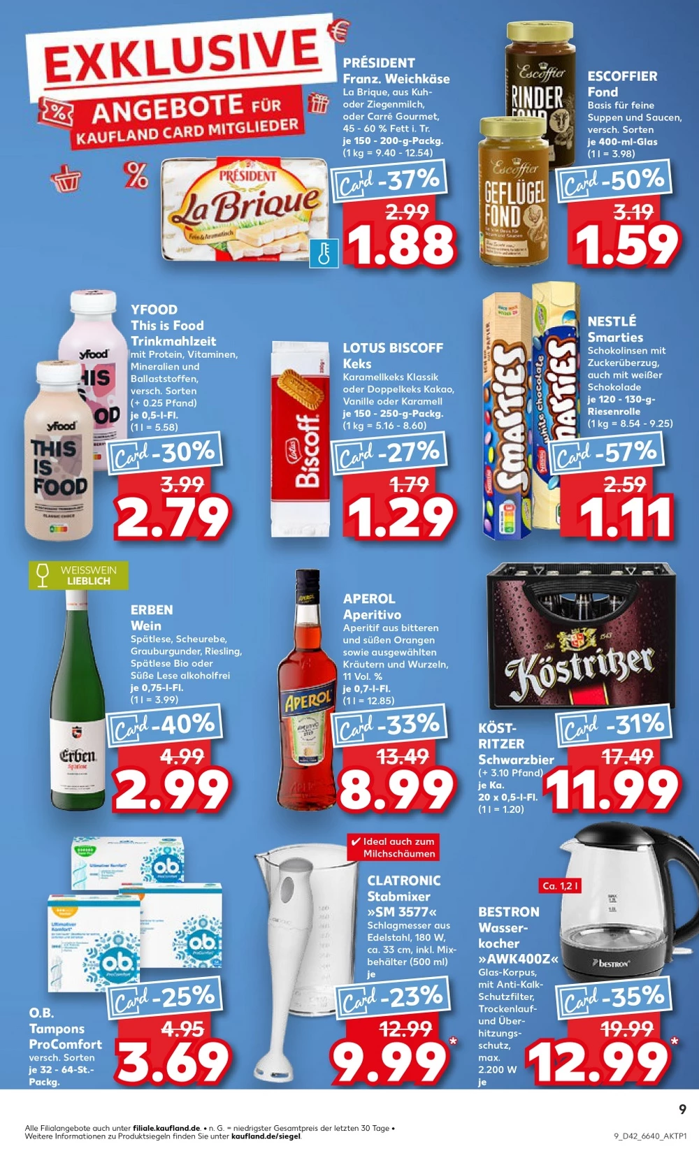 Kaufland October 2024 Wöchentliche Angebote, Rabatte, Ermäßigungen und digitale Gutscheine.