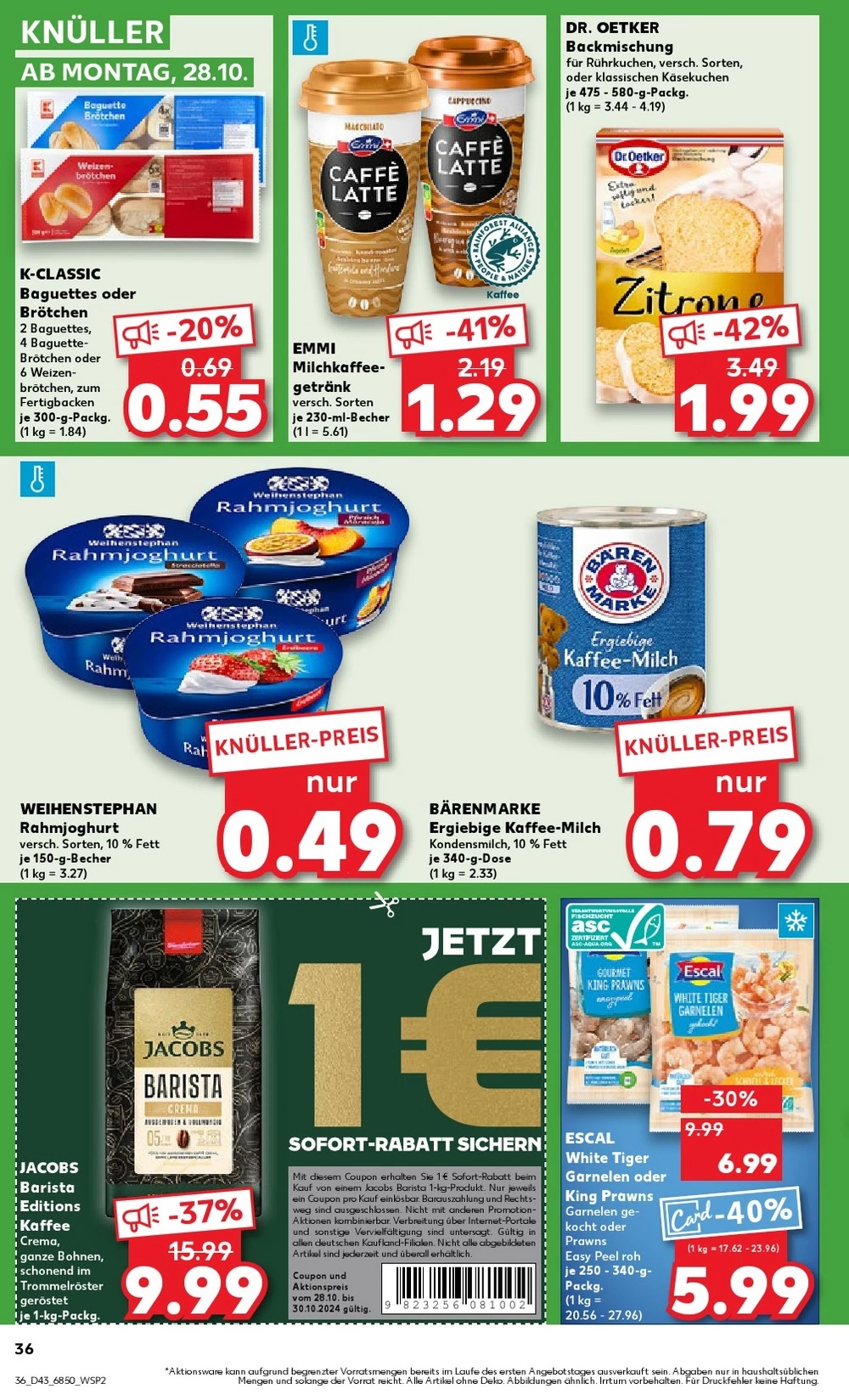 Kaufland October 2024 Wöchentliche Angebote, Rabatte, Ermäßigungen und digitale Gutscheine.