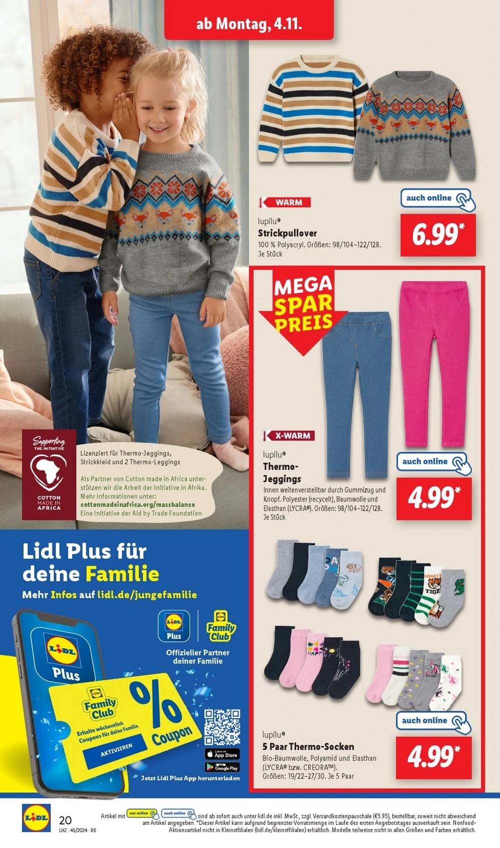 Lidl October 2024 Wöchentliche Angebote, Rabatte, Ermäßigungen und digitale Gutscheine.