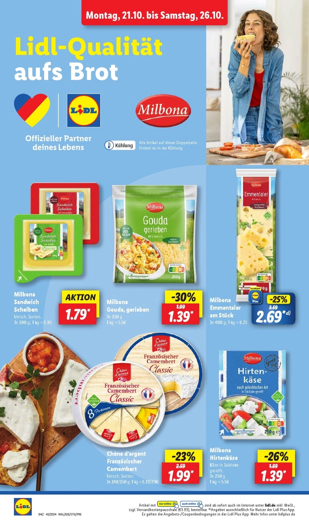 Lidl October 2024 Wöchentliche Angebote, Rabatte, Ermäßigungen und digitale Gutscheine.